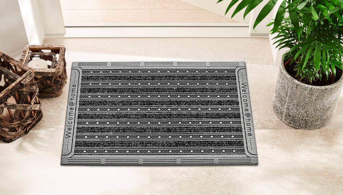 Home2Fashion Fußmatte GridClean HomeXL, rechteckig, Höhe: günstig online kaufen