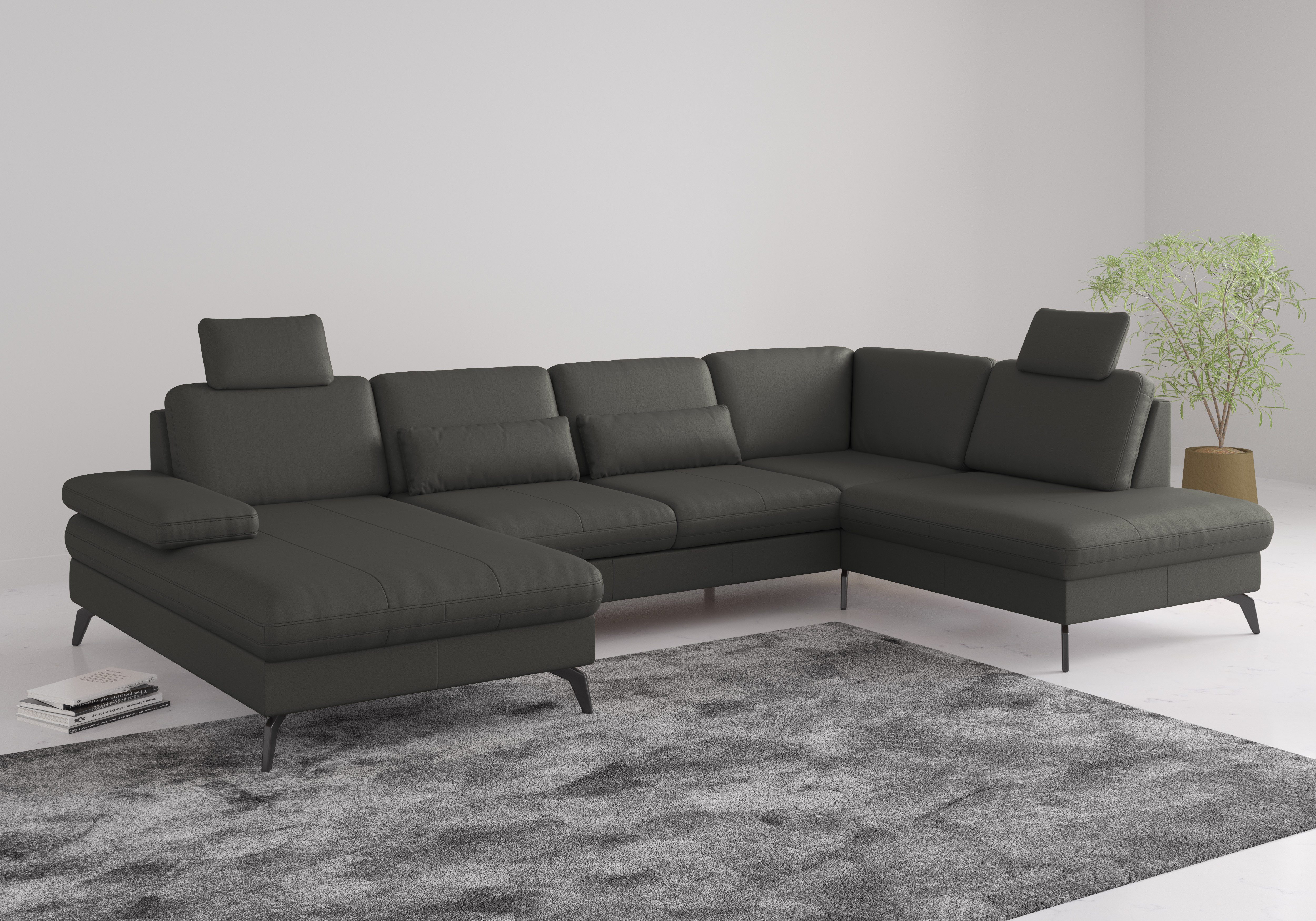 sit&more Wohnlandschaft Morris U-Form, inkl. Sitztiefenverstellung, günstig online kaufen