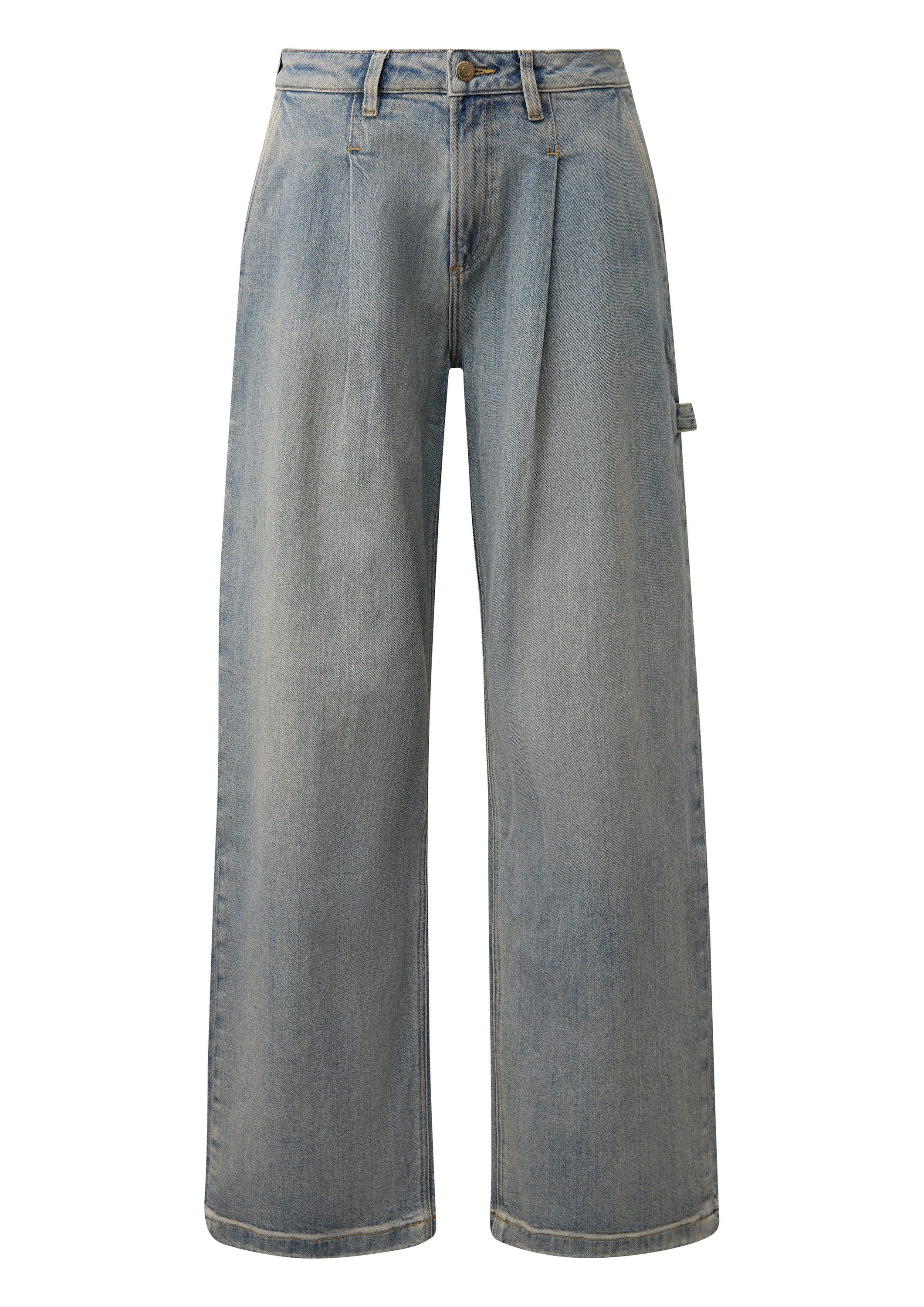QS Weite Jeans Jeans-Hose Jeans Wide / Relaxed Fit / High Rise / Wide Leg