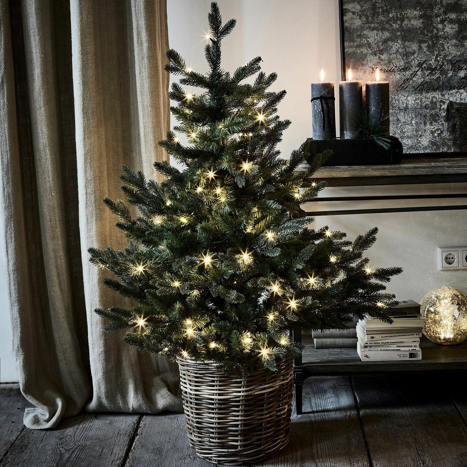 Mirabeau Künstlicher Weihnachtsbaum »Deko-Baum Mantilly grün«