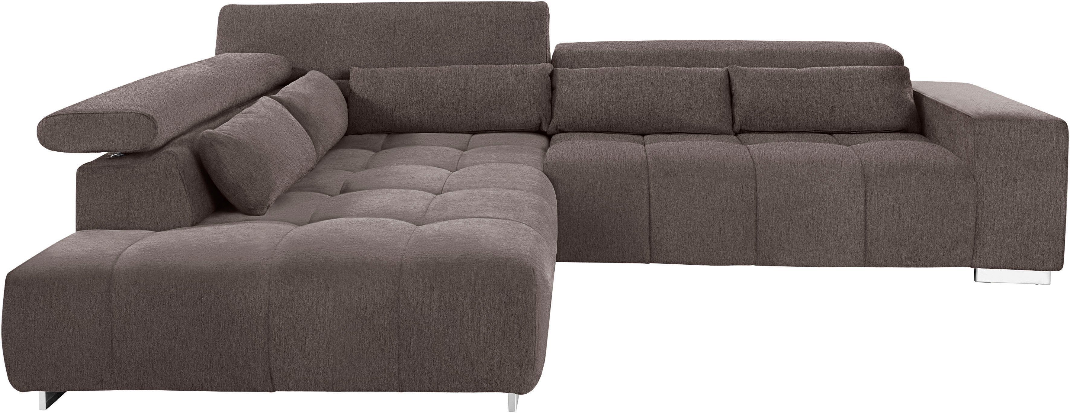 COTTA Ecksofa Orion L-Form, mit Kopfteilverstellung günstig online kaufen
