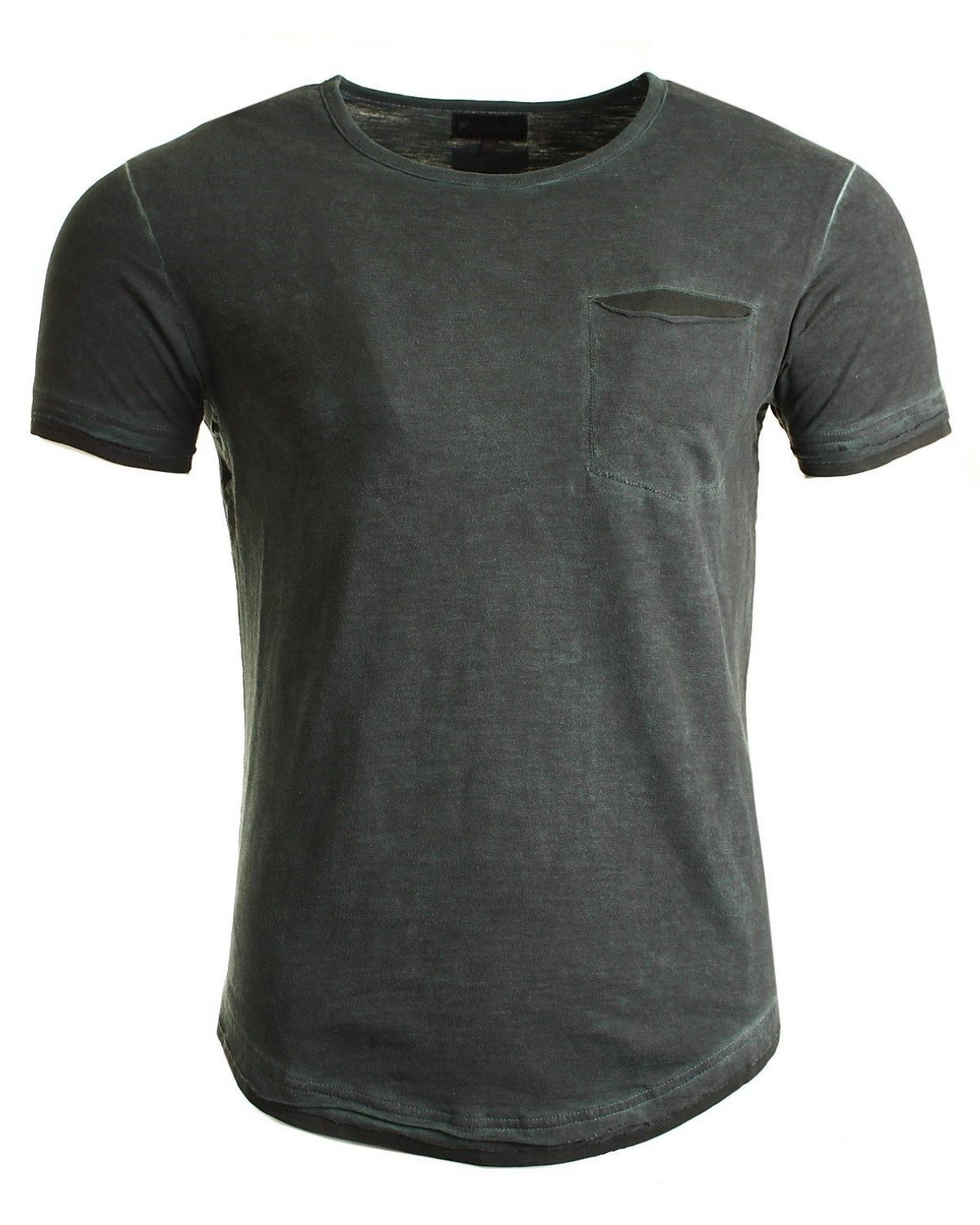 Früchtl T-Shirt mit Rundhals-Ausschnitt