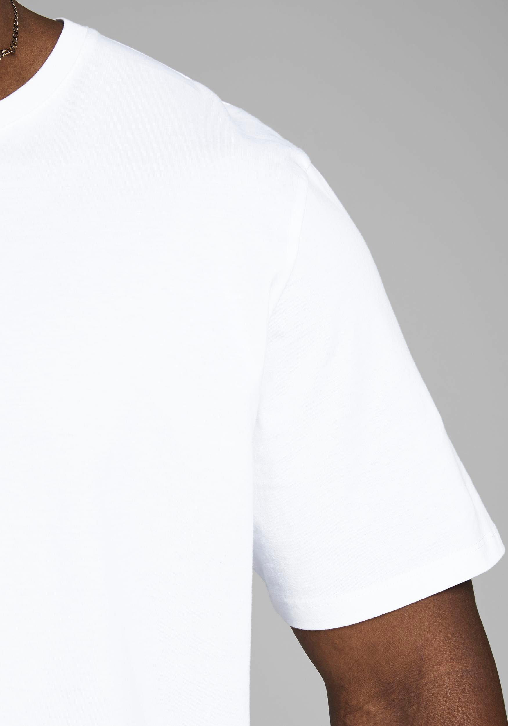 Jack & Jones PlusSize Rundhalsshirt JJEORGANIC BASIC TEE SS O-NECK NOOS PLS