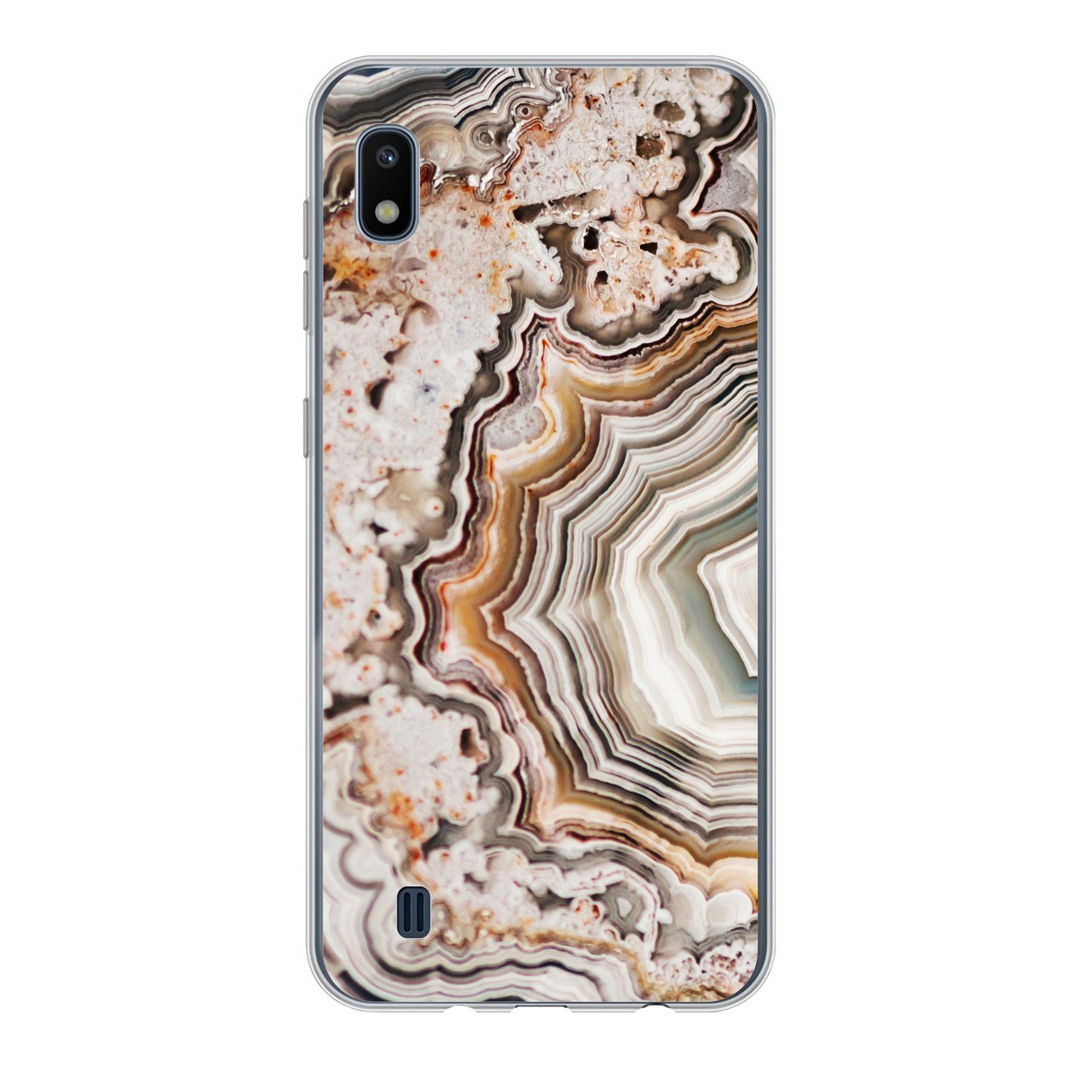 Handyhülle für Samsung Galaxy A10 Edelstein - Marmor - Natur - Abstrakt