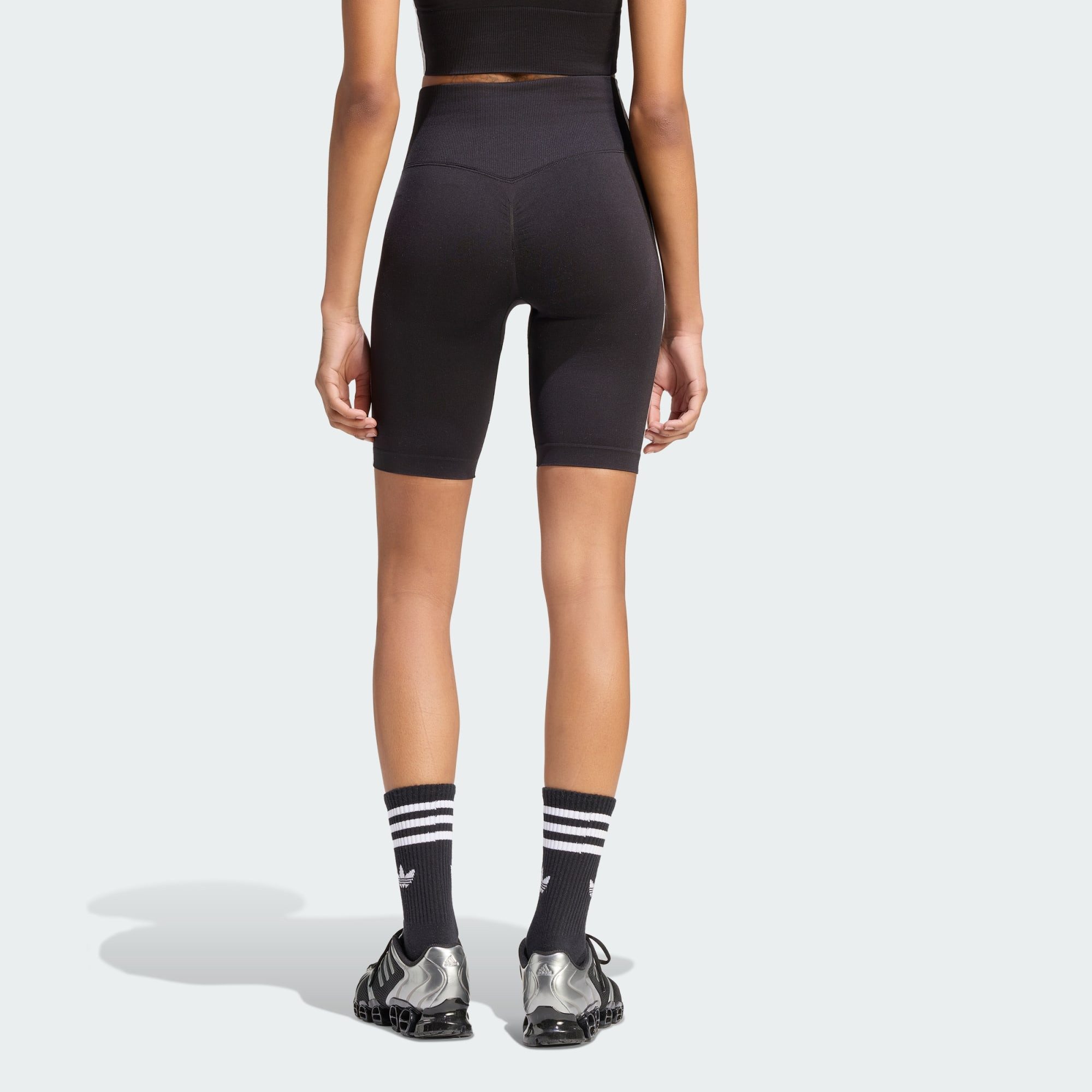 adidas Originals Leggings ESSENTIALS 3 STREIFEN SEAMLESS SHORTS, 13 CM (1-tlg)