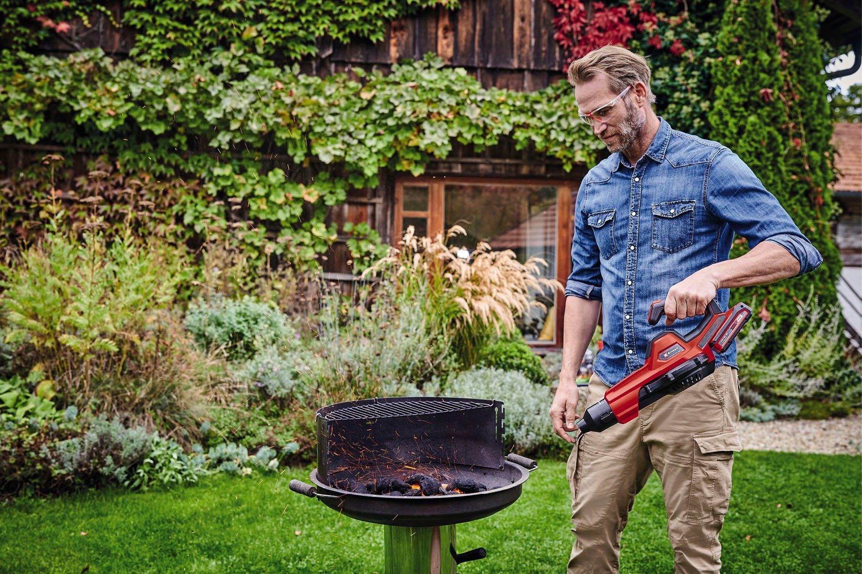 Einhell Akku-Laubbläser GE-UB 18/250 Li E-Solo, (4 St), ohne Akku, ohne Lad günstig online kaufen