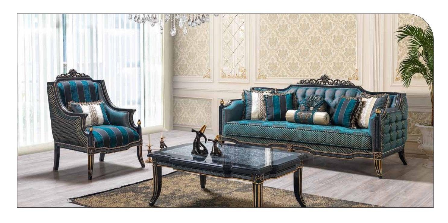 Sofagarnitur Wohnzimmer-Set Sofas Luxus, + Couchtisch) 3+1 Couchtisch Sessel Sitzer JVmoebel Sessel + (Dreisitzer Couch Stoff