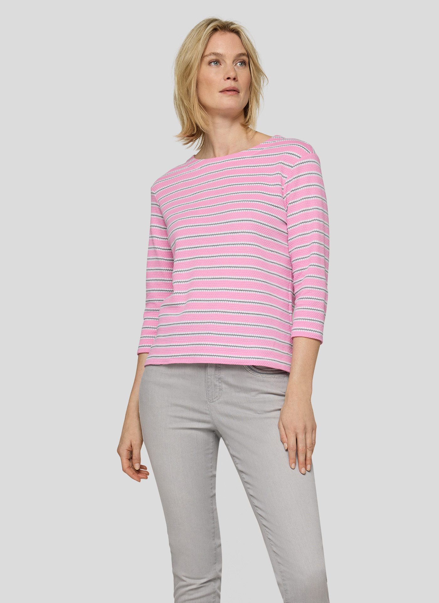 Rabe 3/4-Arm-Shirt im Streifen-Design günstig online kaufen