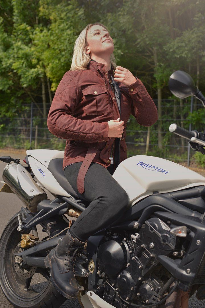 Super Motorrad Motorradhose Leggings Damen OXFORD