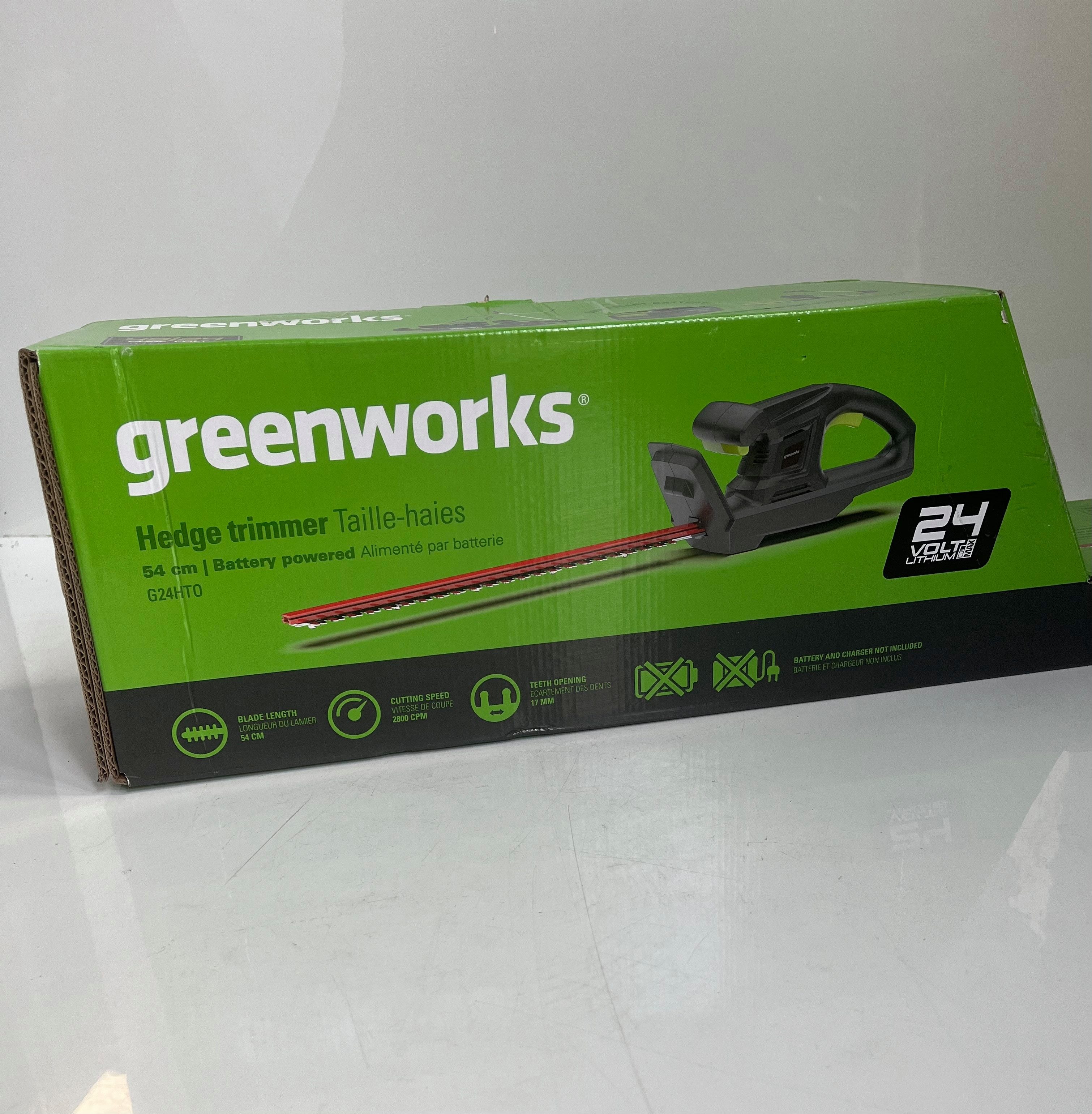 Greenworks Akku-Heckenschere Greenworks Heckenschere G24HTO - günstig online kaufen