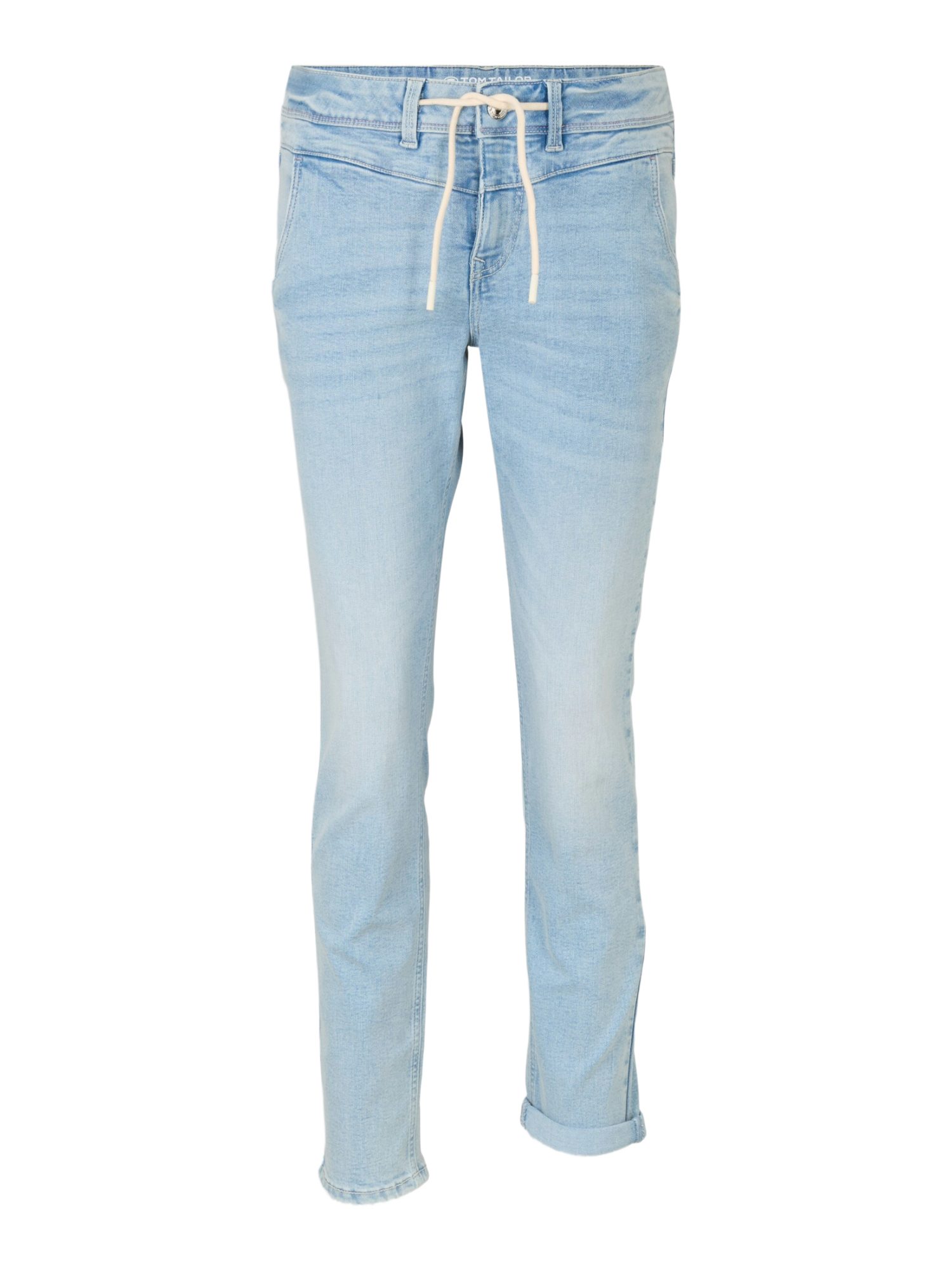 TOM TAILOR 5-Pocket-Jeans H blau,Casual,Baumwolle,Unifarben,Slim Fit,Niedrig