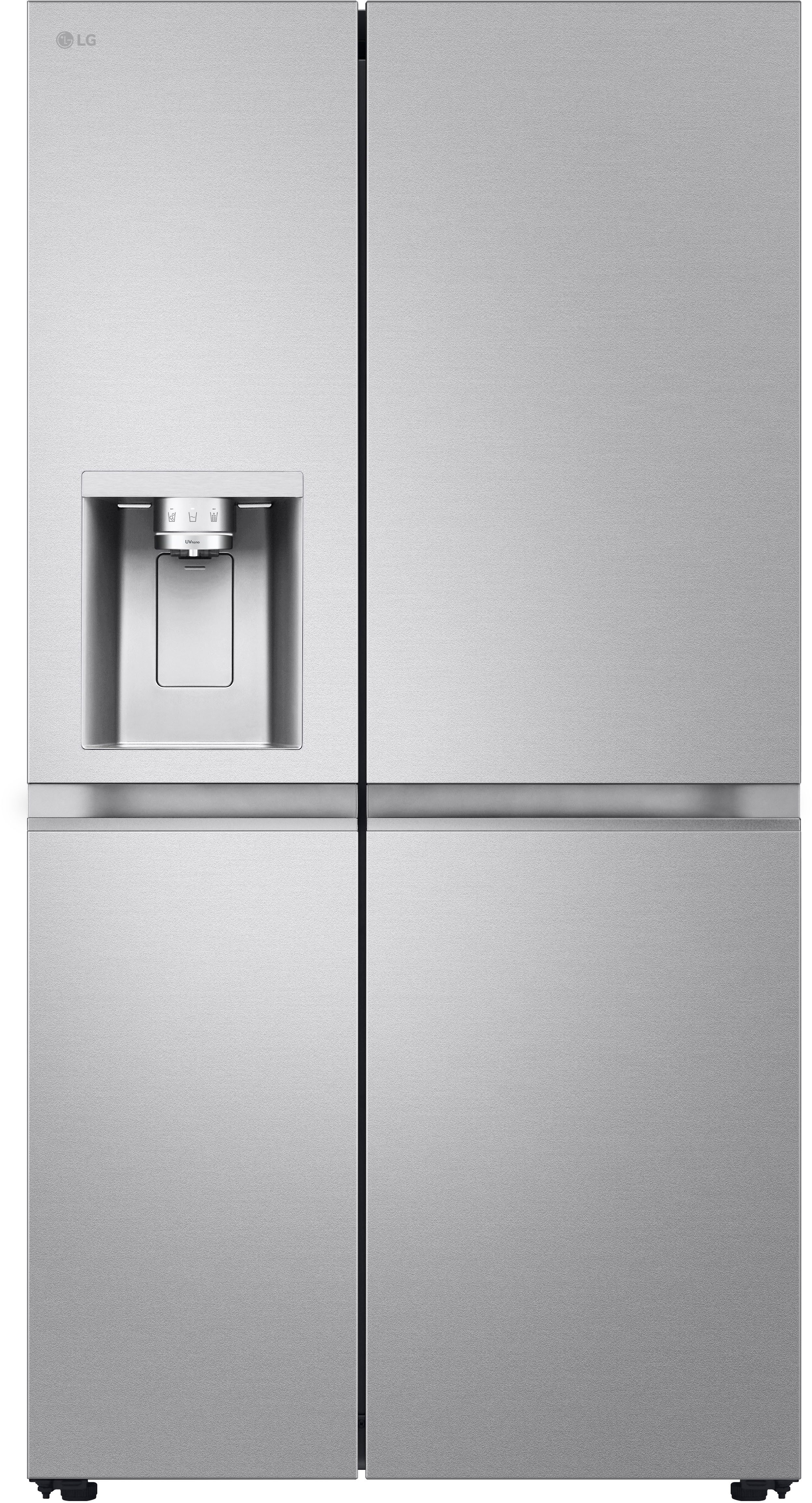 LG Side-by-Side GSLE91MBAB, 179 cm hoch, 91,3 cm breit, Eis-, Crushed Ice- und Wasserspender, Total No Frost