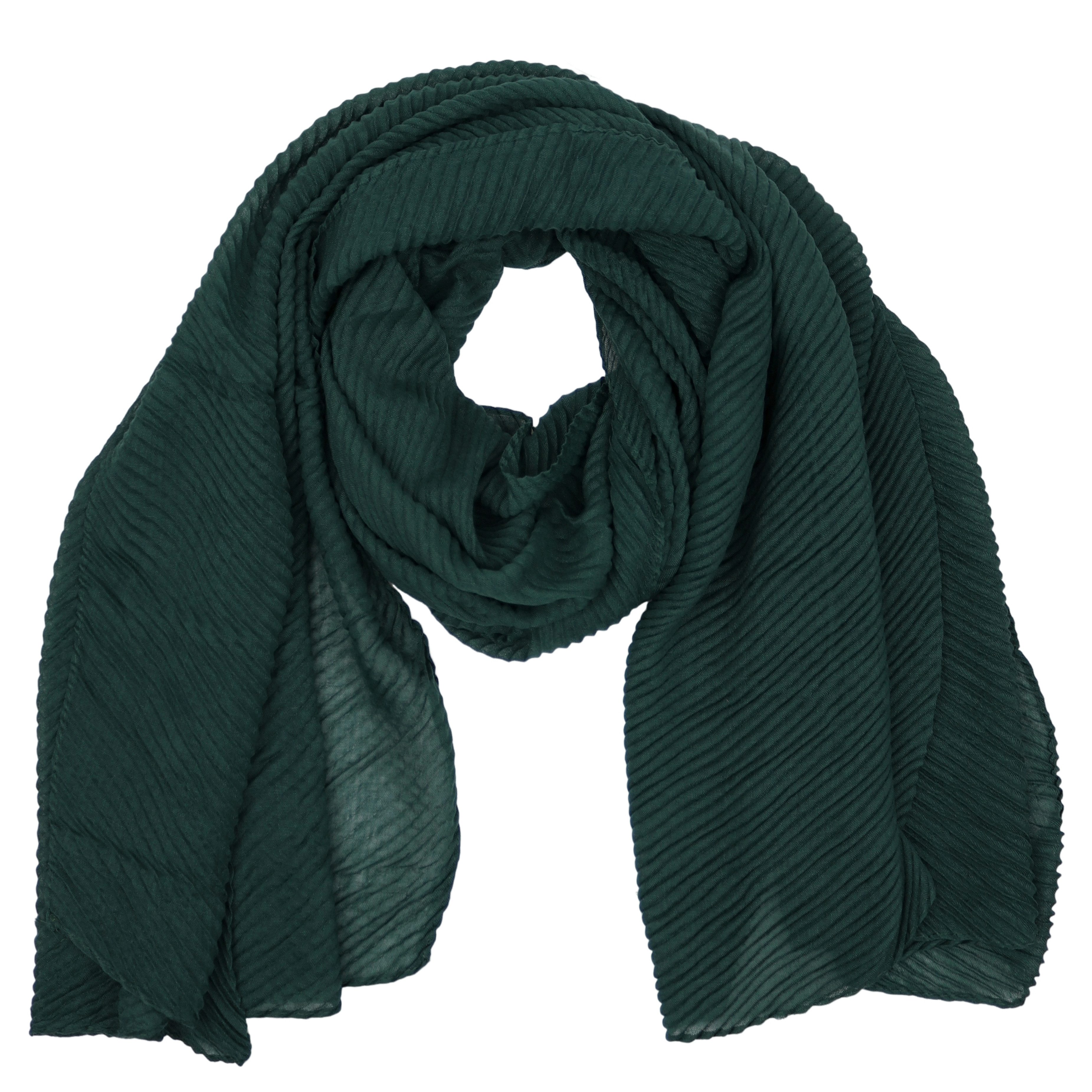 MIRROSI Modeschal Damen Gekreppter Schal Unifarbe Leicht, (Zeitlose Unifarb günstig online kaufen