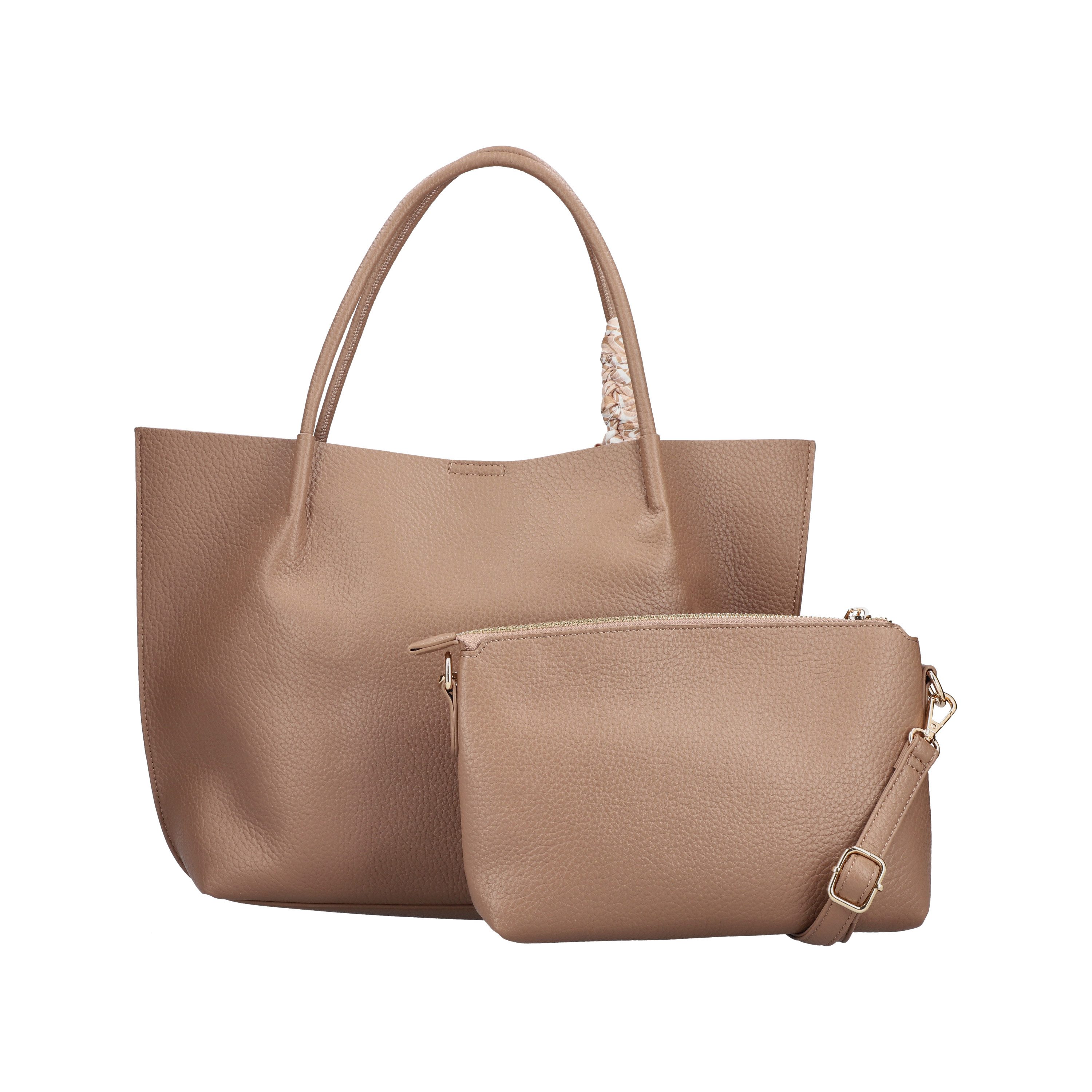 Rieker Shopper (Set, 2 Teile), Set 2tlg.: Shopper und Innentasche mit abnehmbarem Schultergurt