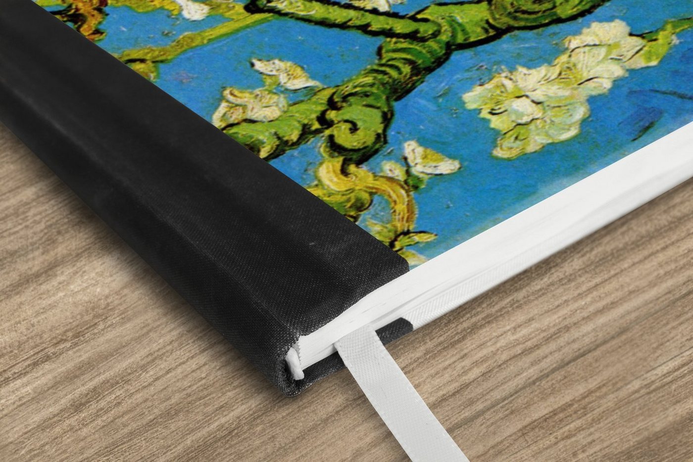 Thumbnail - MuchoWow Notizbuch Mandelblüte - Vincent van Gogh, Notebook, Notizblock a5, Tagebuch, Journal Liniert