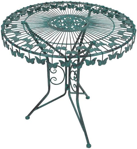 GARDEN PLEASURE Tisch Ø76 cm, Bietet Platz für bis zu 3 ...