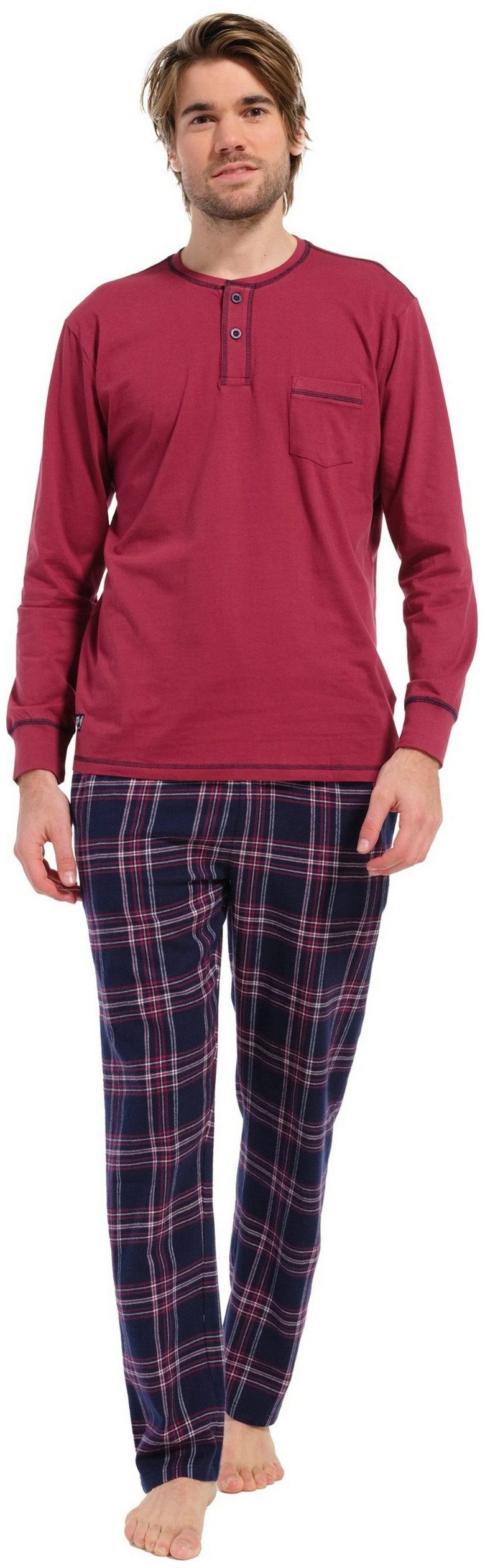 Schlafanzug Herren Pyjama