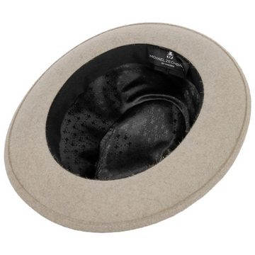 Mayser Fedora (1-St) Filzhut mit Ripsband, Made in the EU