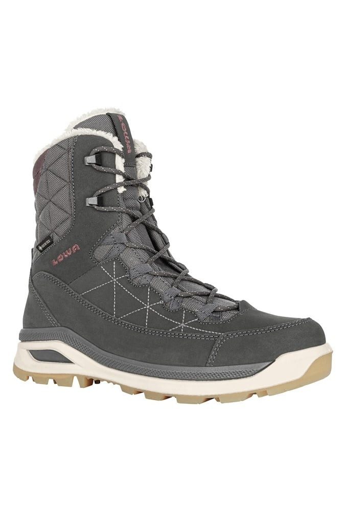 Lowa Ottawa GTX (Veloursleder/Textil, wasserdicht) anthrazitgrau/altrosa Wi günstig online kaufen