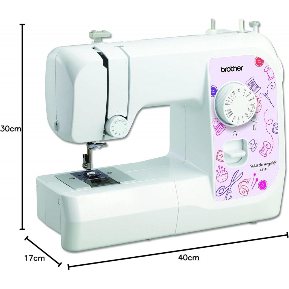 Brother Nähmaschine BROTHER KE14s - Nähmaschine mechanisch - weiß