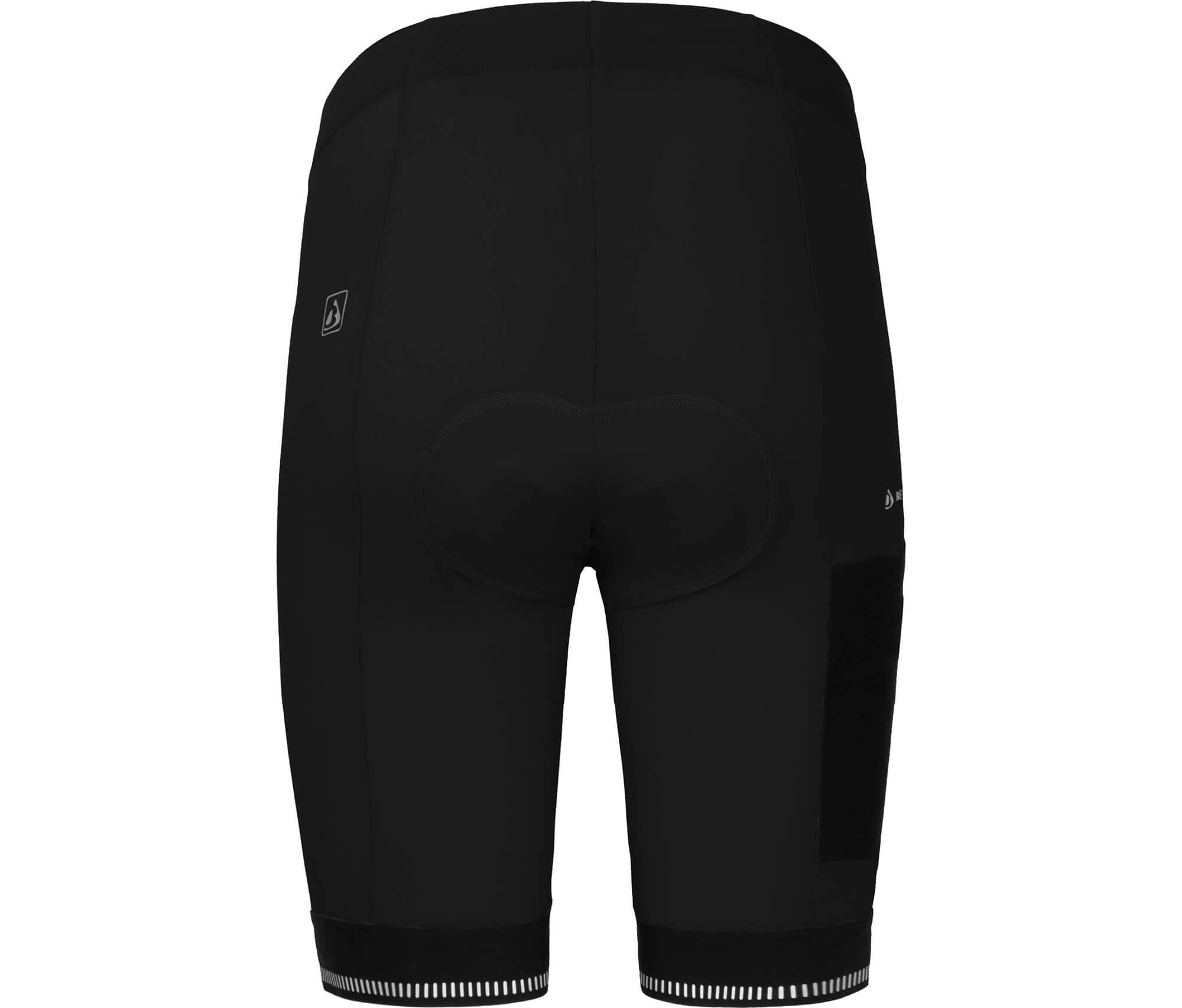 Fahrradhose SUNDRA COMFORT Bermuda (mit Sitzpolster) Damen Radshorts, bielastisch, tight, Normalgrößen, schwarz