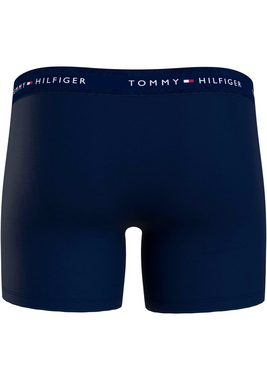 Tommy Hilfiger Underwear Boxer 3P BOXER BRIEF WB (Packung, 3-St., 3er) mit längerem Bein und Logo-Elastikbund