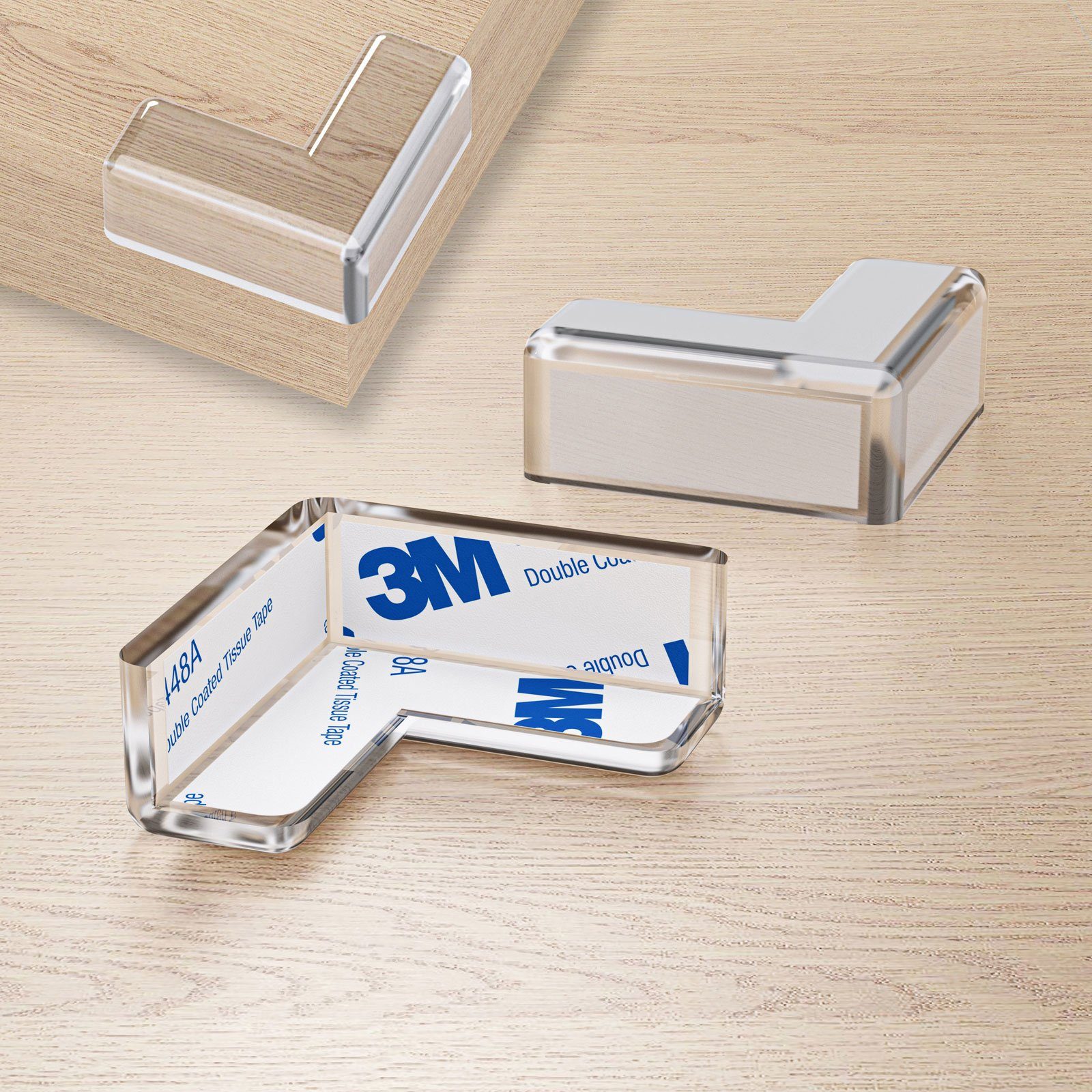 Wellgro Kindersicherung Захист краю eckig - Silikon Eckenschutz