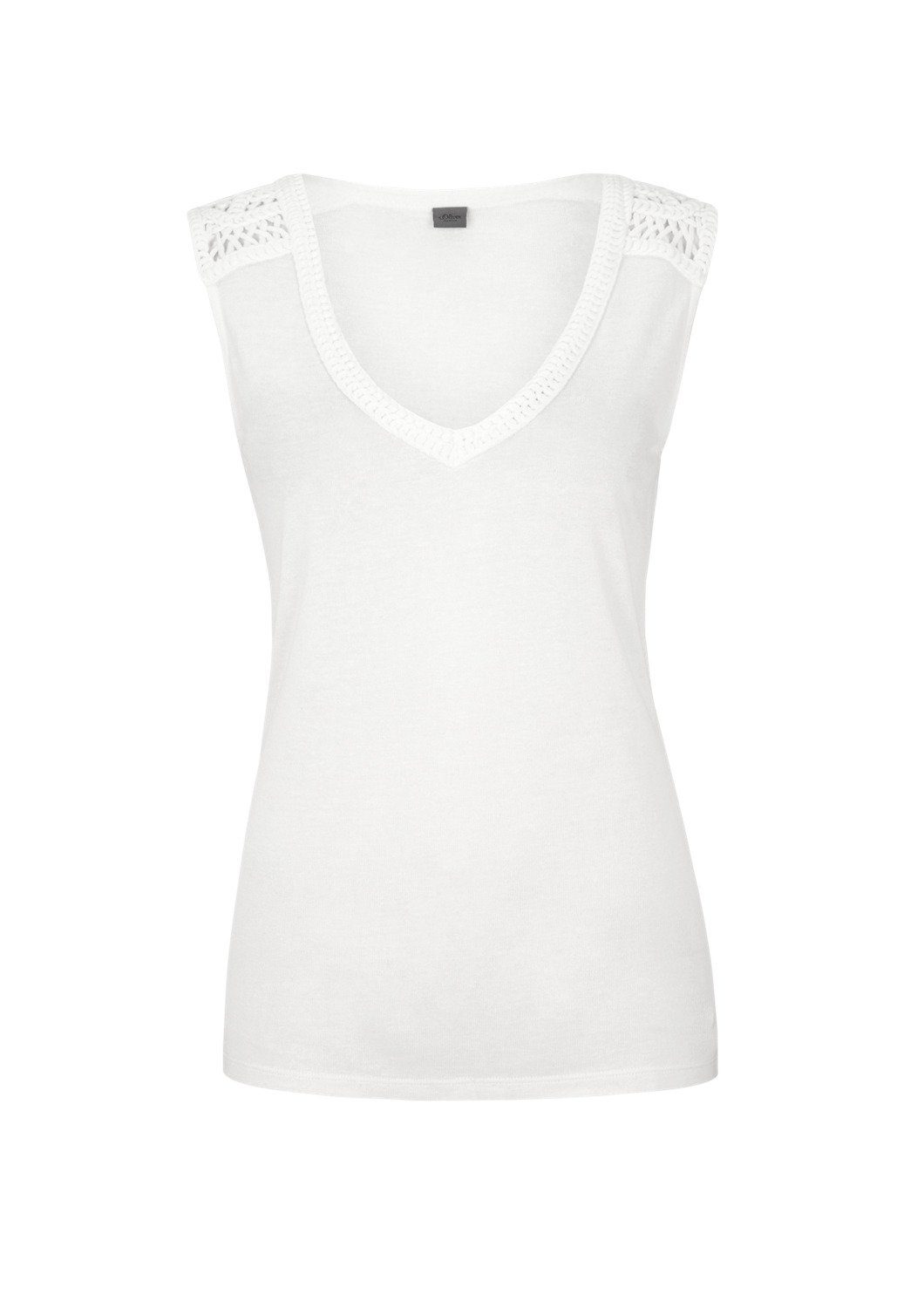 Shirtbluse T-SHIRT ÄRMELLOS