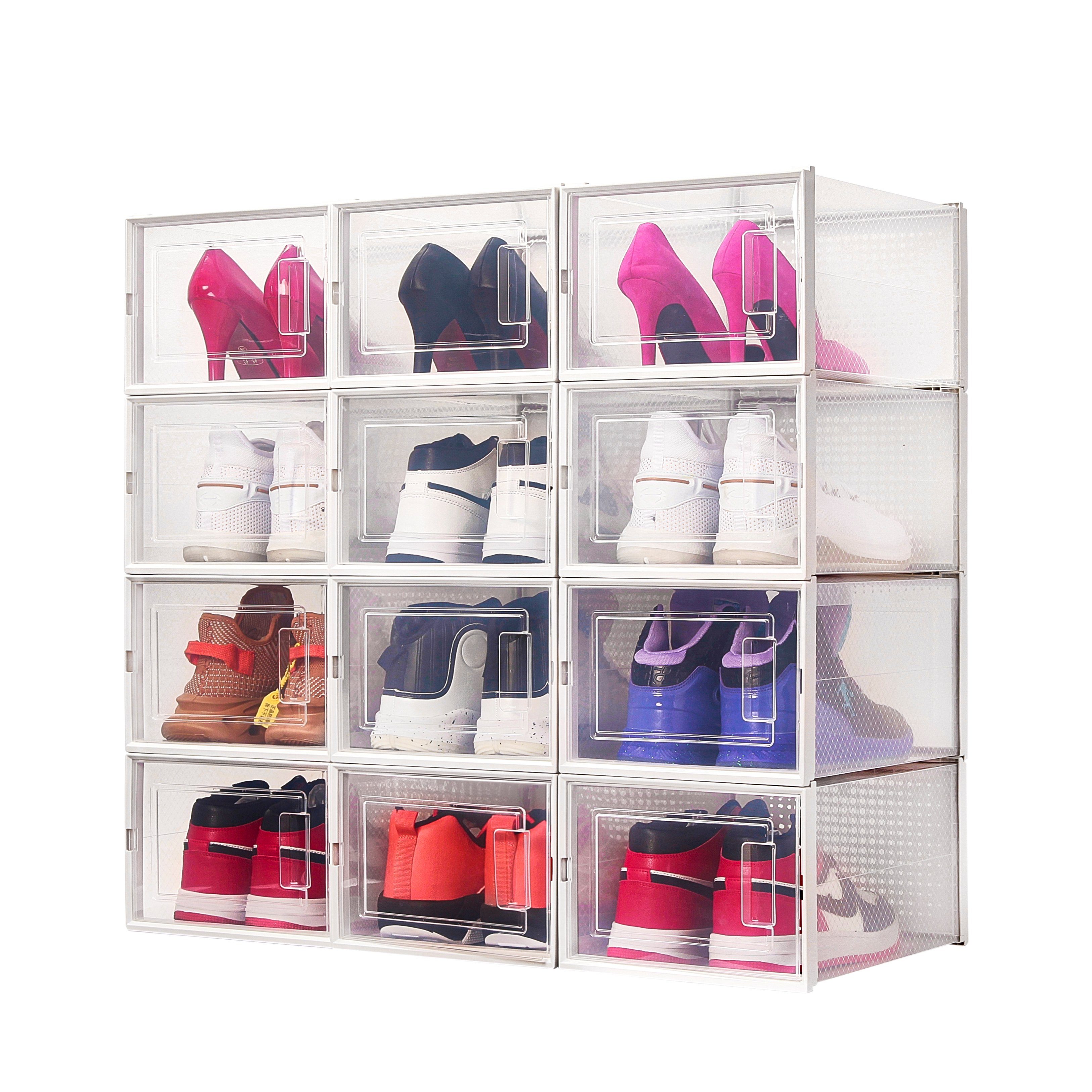 Mondeer Schuhbox Schuhregal (12 St), faltbare günstig online kaufen