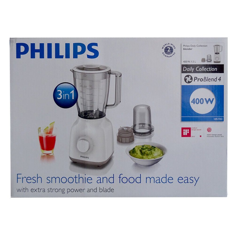 Philips Standmixer HR 2102/00 Daily Collection Standmixer