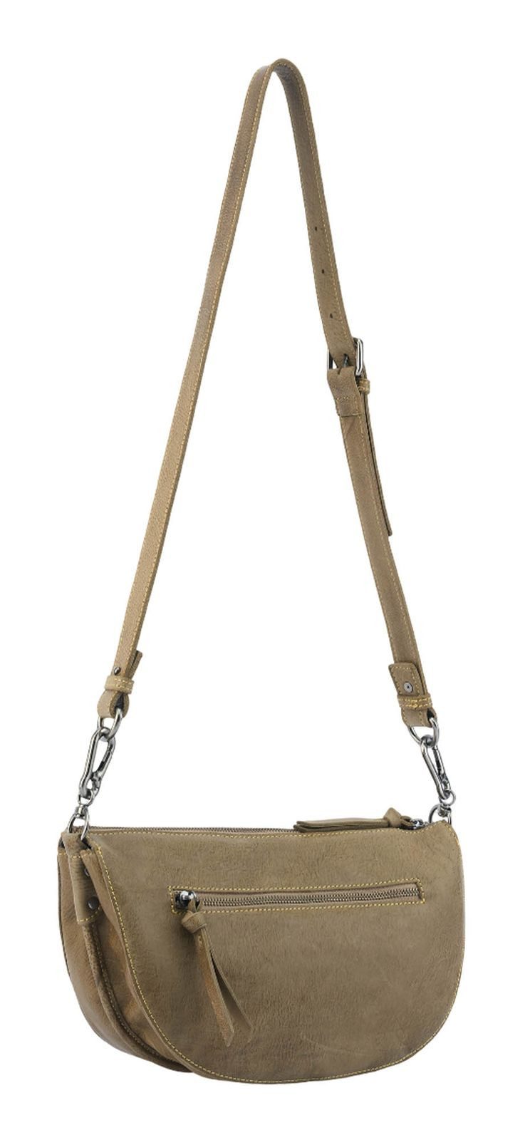 FREDsBRUDER Umhängetasche Curve Bag, aus echtem Rindsleder