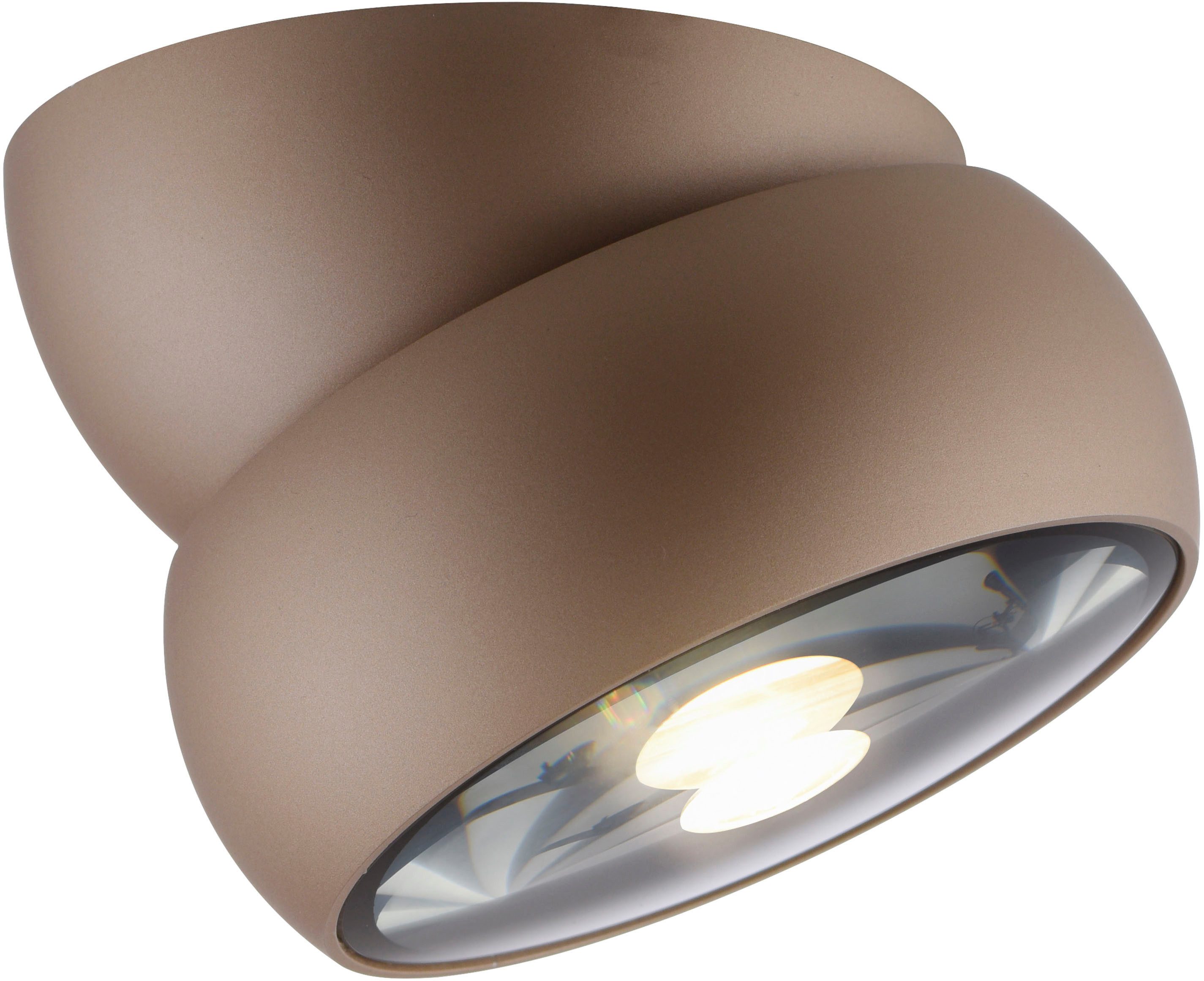 Neuhaus PURE LED Deckenleuchte PURE Move, LED fest integriert, Warmweiß, Dimmfähig über separaten Dimmer, dreh- &schwenkbar