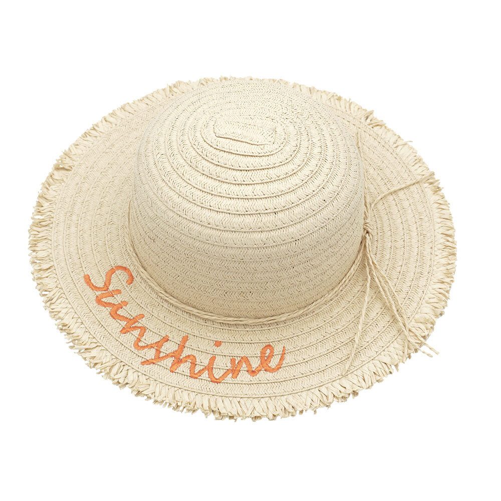MAXIMO Strohhut KIDS GIRL-Hut Sunshine (1-St)