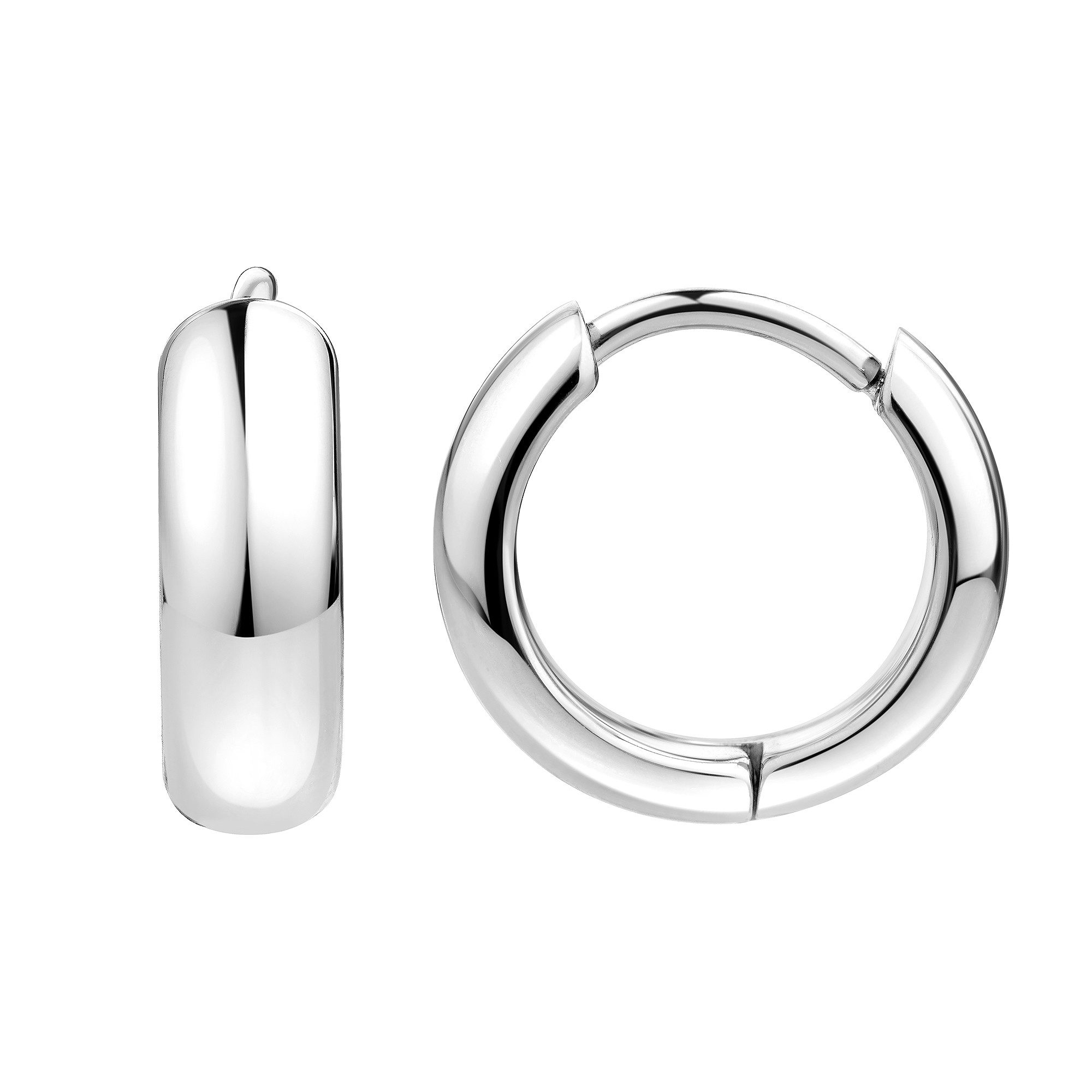 Firetti Paar Creolen Schmuck Geschenk Edelstahl Ohrschmuck Ohrringe