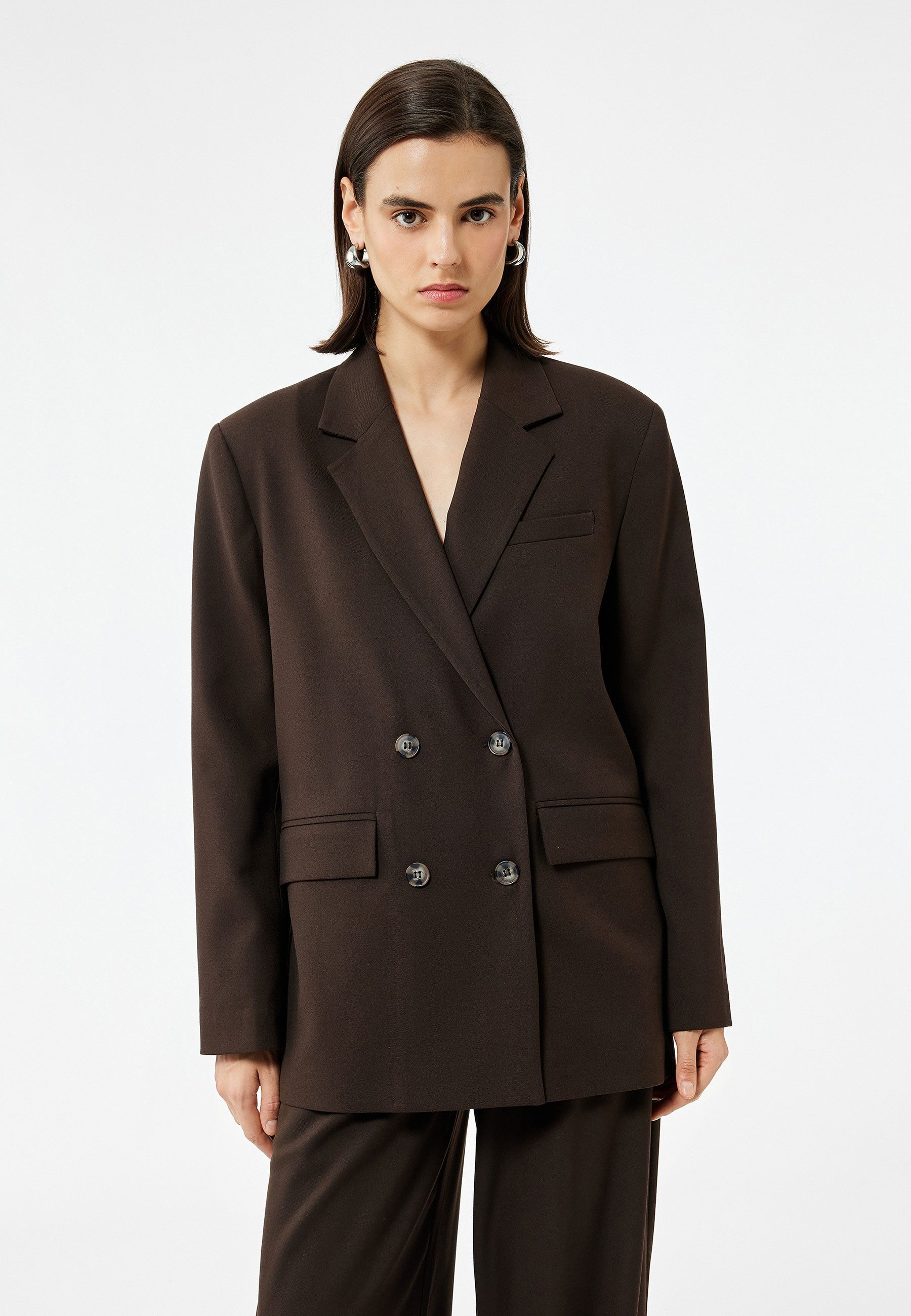Koton Jackenblazer Oversize Umschlag Jackenblazer