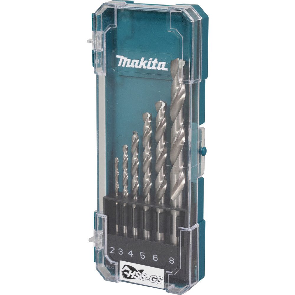 Metallbohrer Makita D-78346 Metall-Spiralbohrer-Set 1 St.