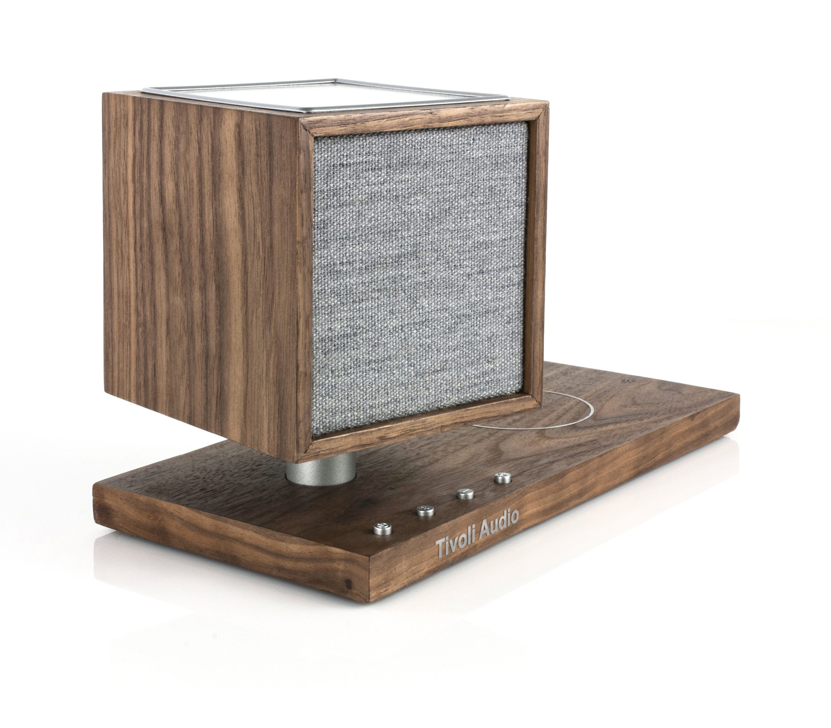 Tivoli Audio Revive Bluetooth-Lautsprecher (Bluetooth, inkl. LED-Lampe, Qi-Ladefläche für Wireless-Charging)