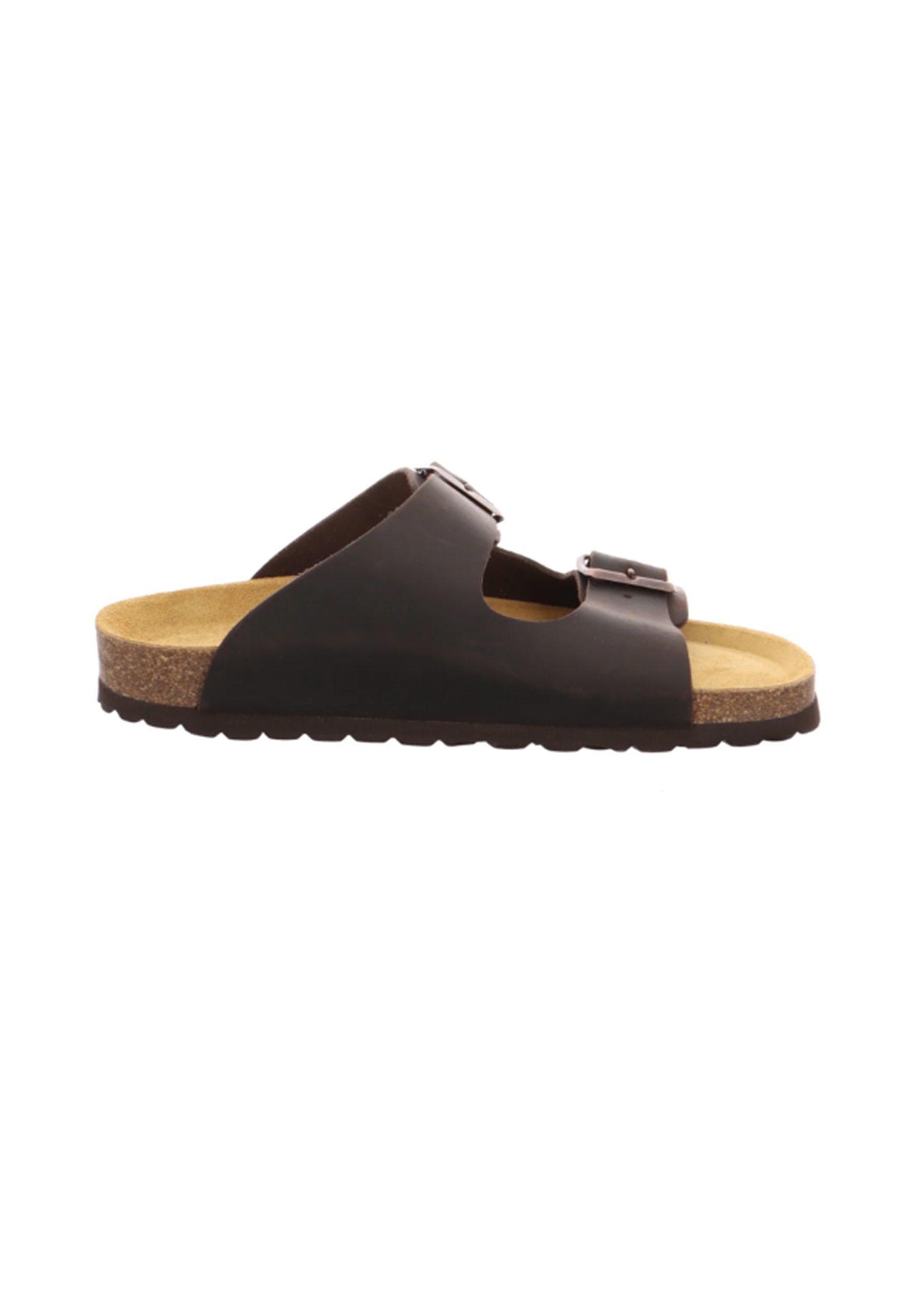 natural Sense Tieffußbett brown Pantolette