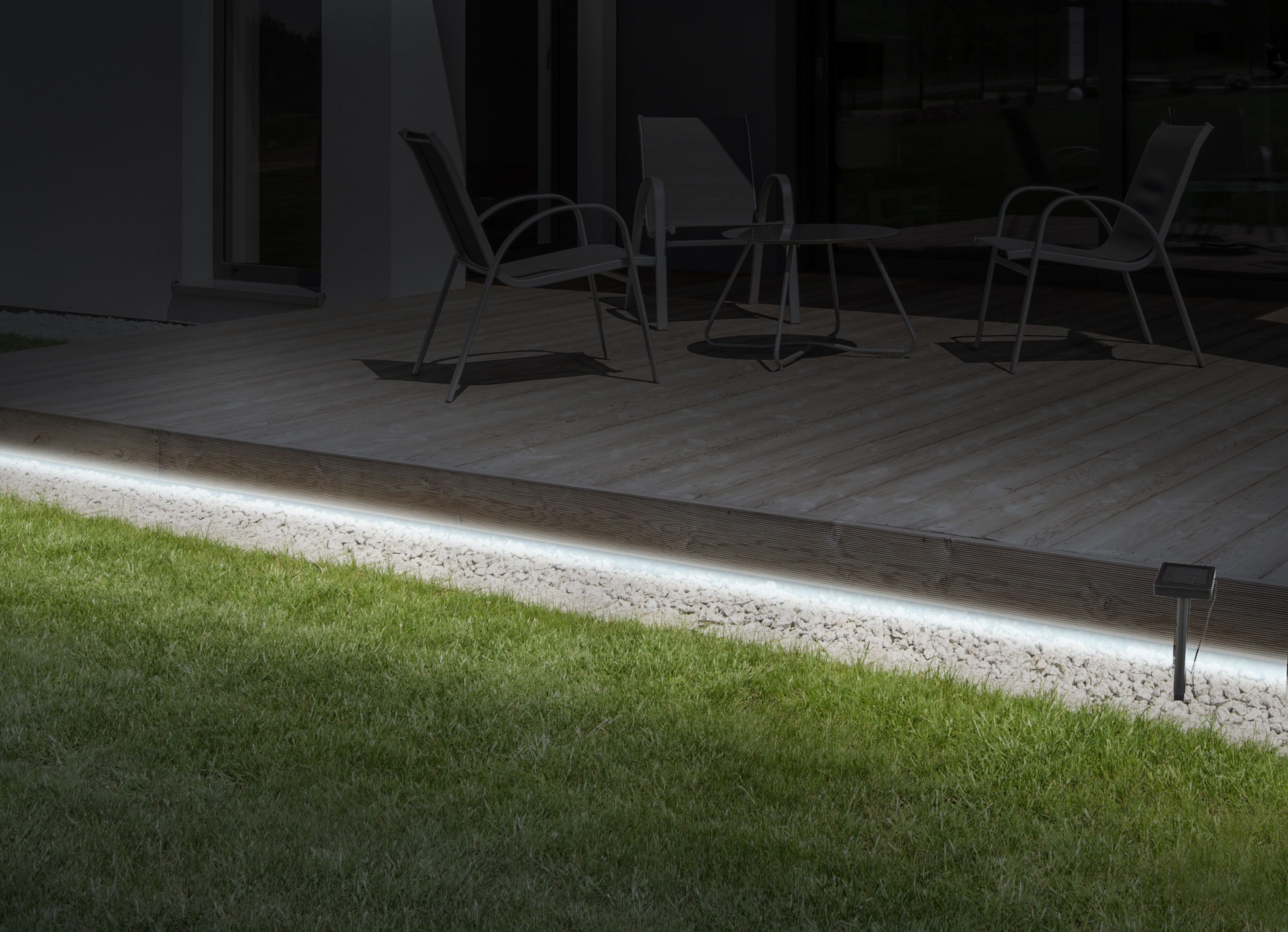 GLOBO LIGHTING LED-Lichterschlauch LIGHT TUBE, Lichtschlauch/IP44/Stecker/Zuleitungskabel 150 cm/bunt