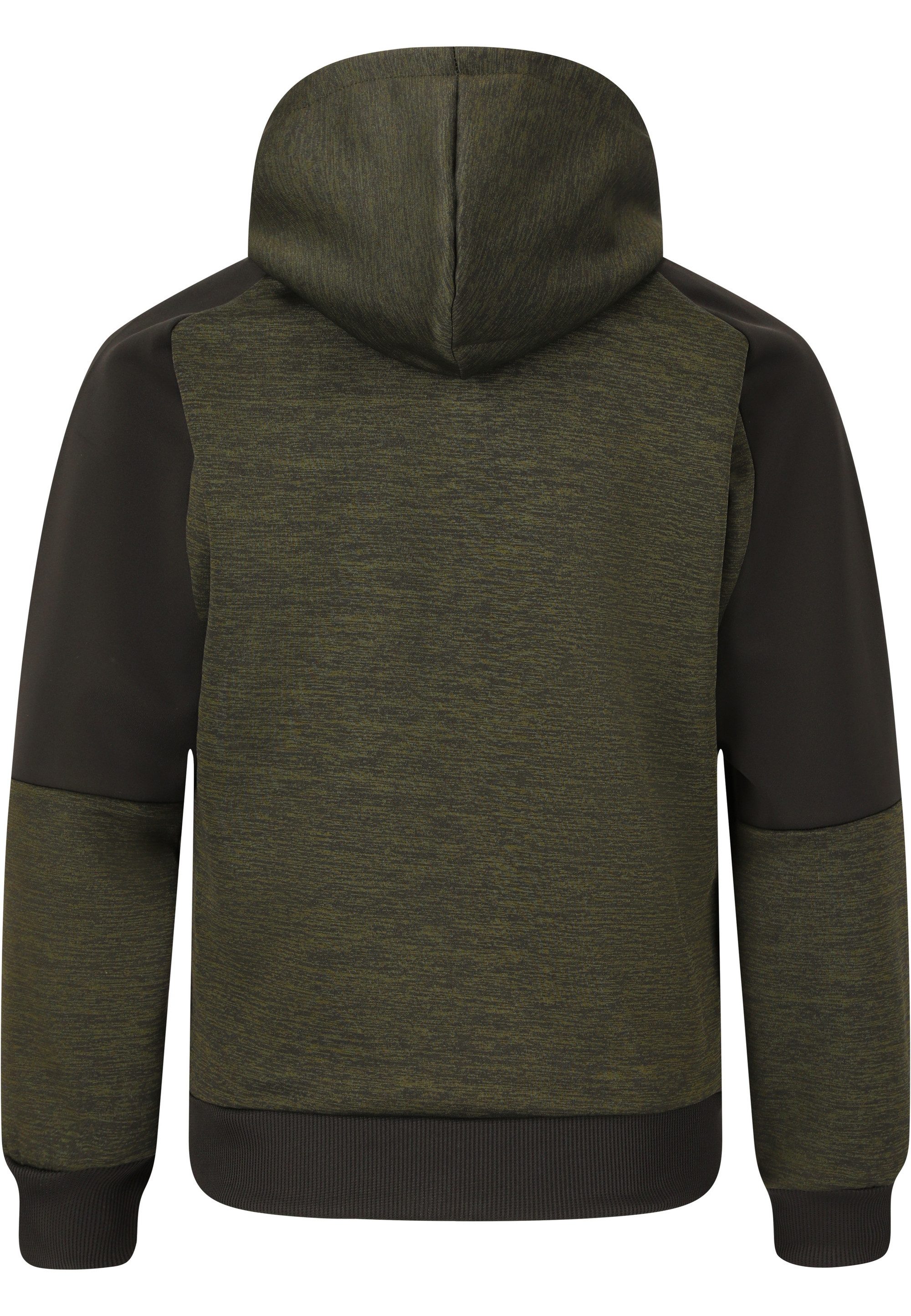ZIGZAG Sweatshirt Manhattan mit kuscheliger Kapuze