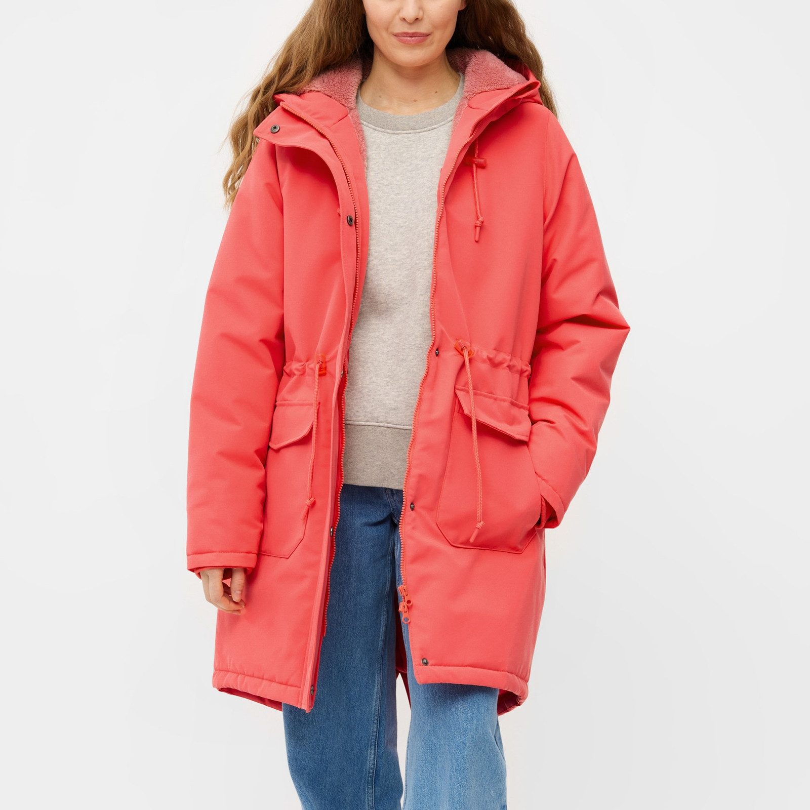 Derbe Winterjacke Winterjacke Friese Festholm 90er mit vegan wattierter Füllung