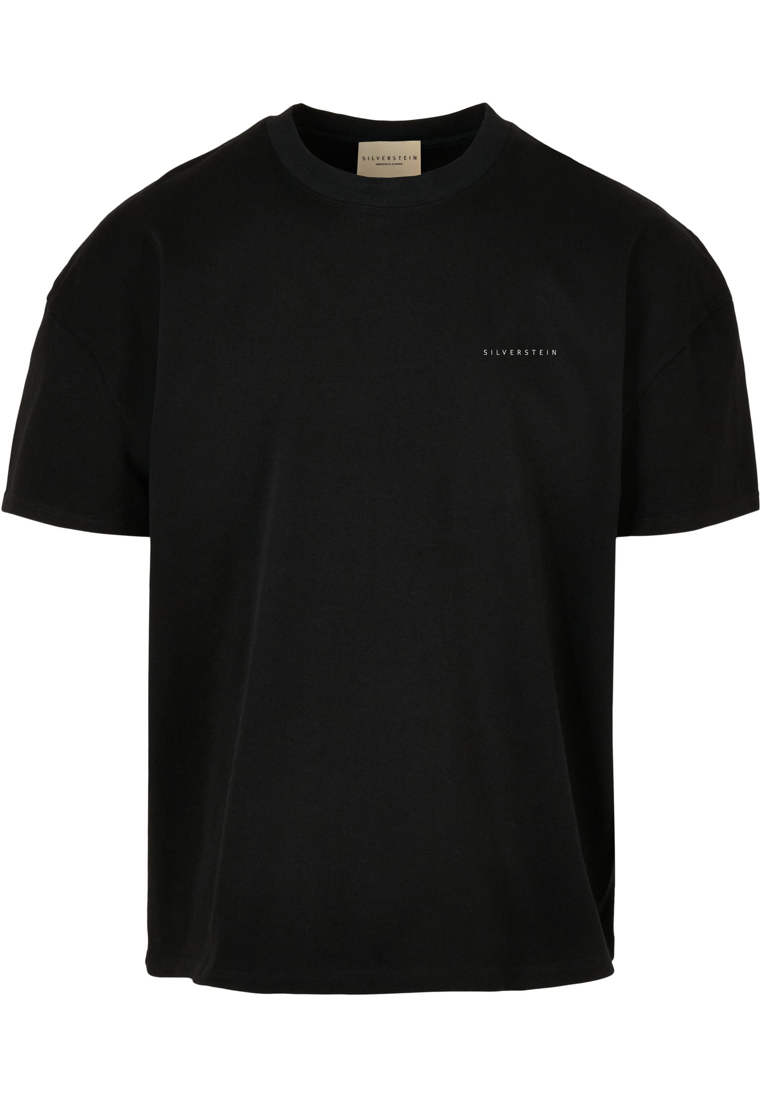SILVERSTEIN OFFICIAL T-Shirt White and Black Red Stroke Herren Damen Unisex Oversized T-Shirt