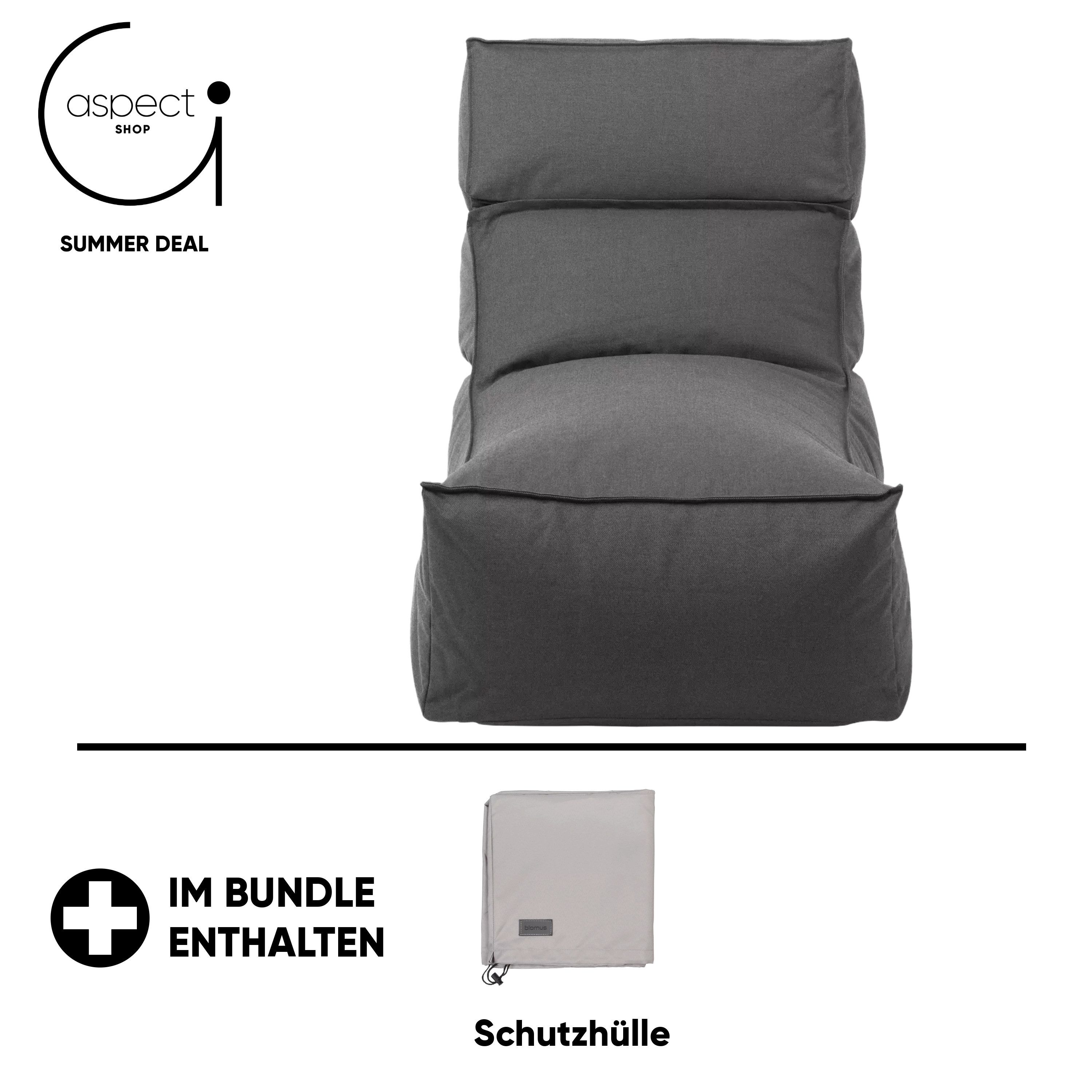 blomus Loungesofa Blomus Outdoor-Lounger STAY inkl. GRATIS Schutzhülle