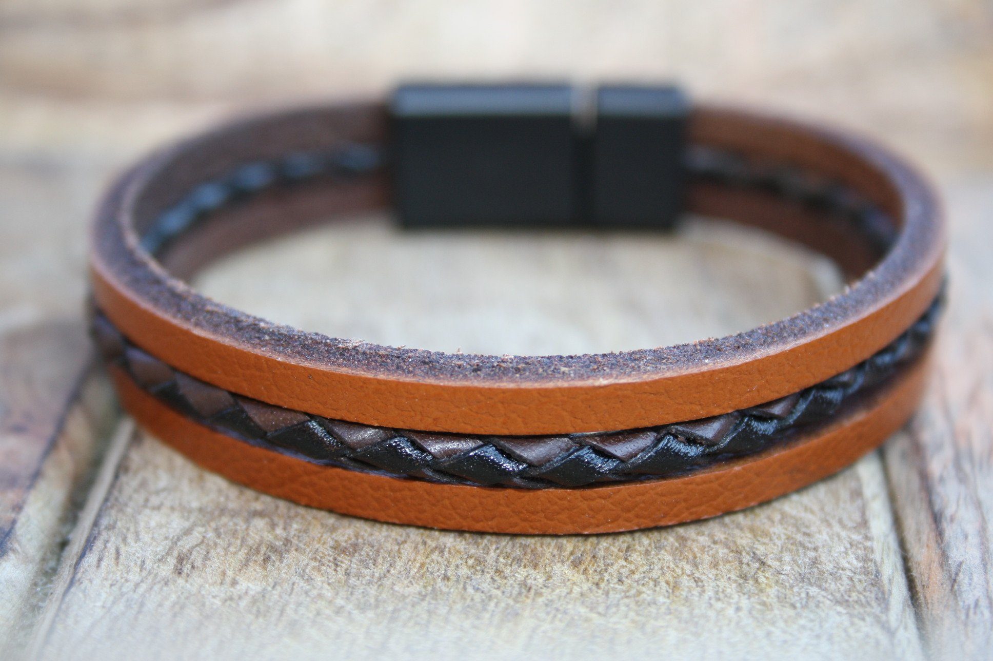 Lederarmband Herren Leder Armband
