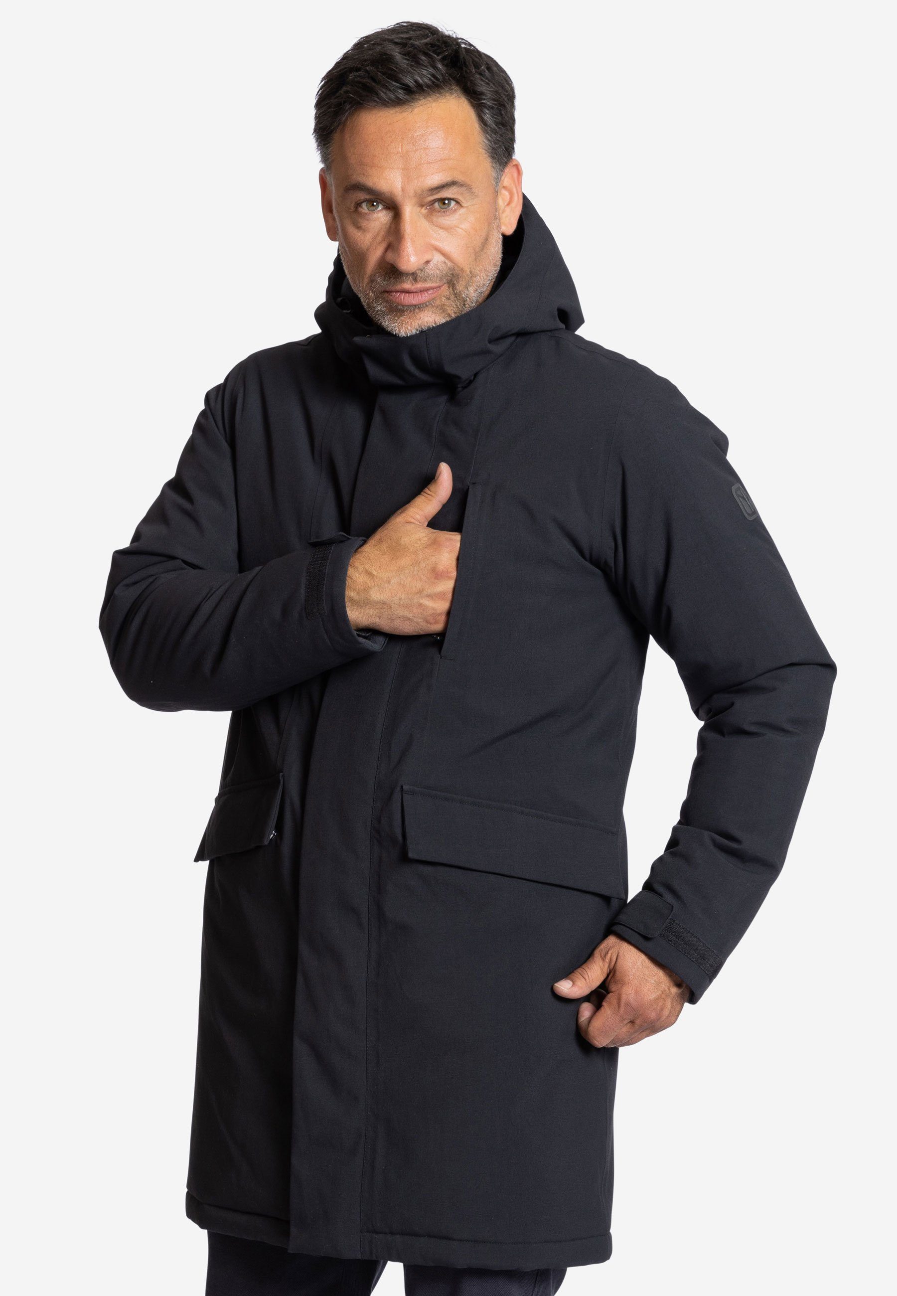 Elkline Parka Sportlich Elkline Winterjacke Respect Warm Gefüttert