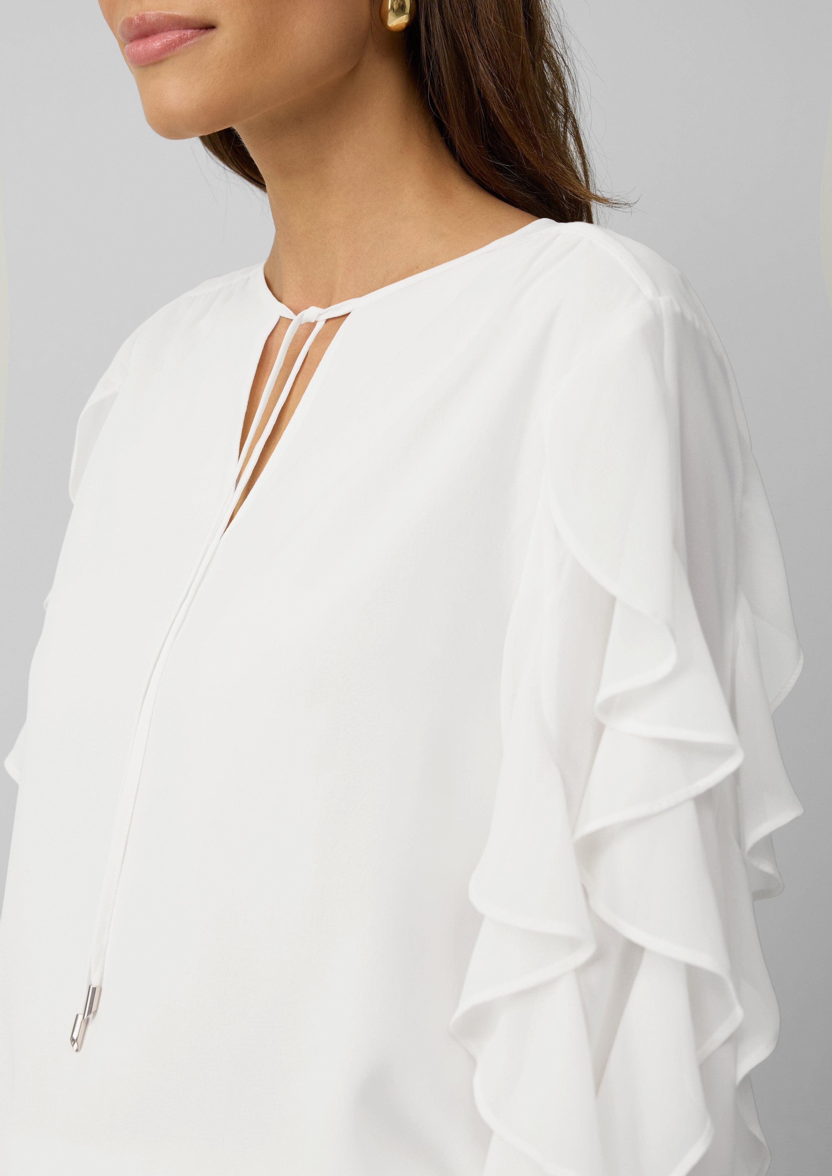 s.Oliver BLACK LABEL Langarmbluse Leichte Chiffonbluse günstig online kaufen