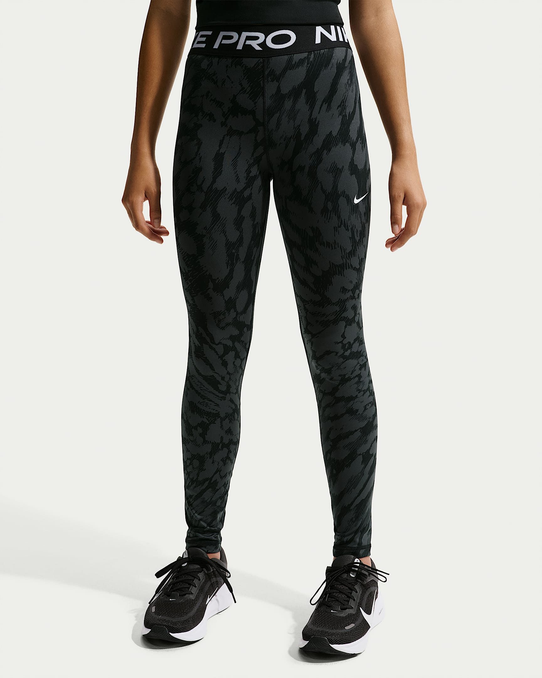 Nike Trainingstights Nike Pro Big Kids' (Girls) Leggings Für Kinder und Jugendliche