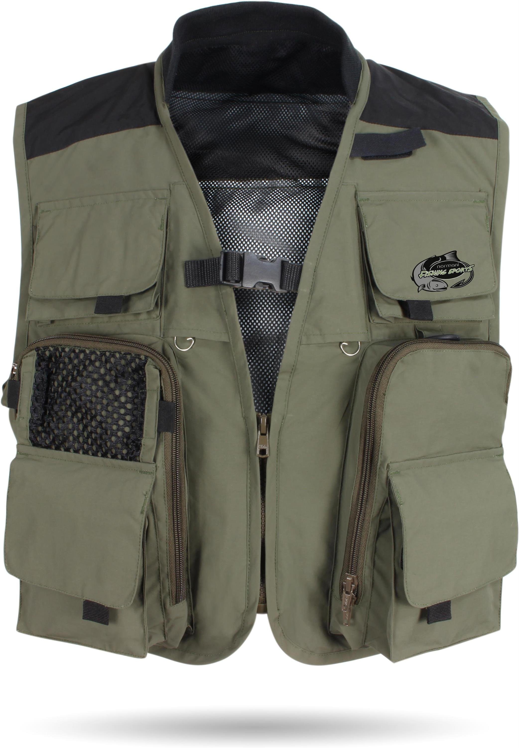 normani Funktionsweste Herren Anglerweste Manta Jagdweste Outdoorweste Mult günstig online kaufen