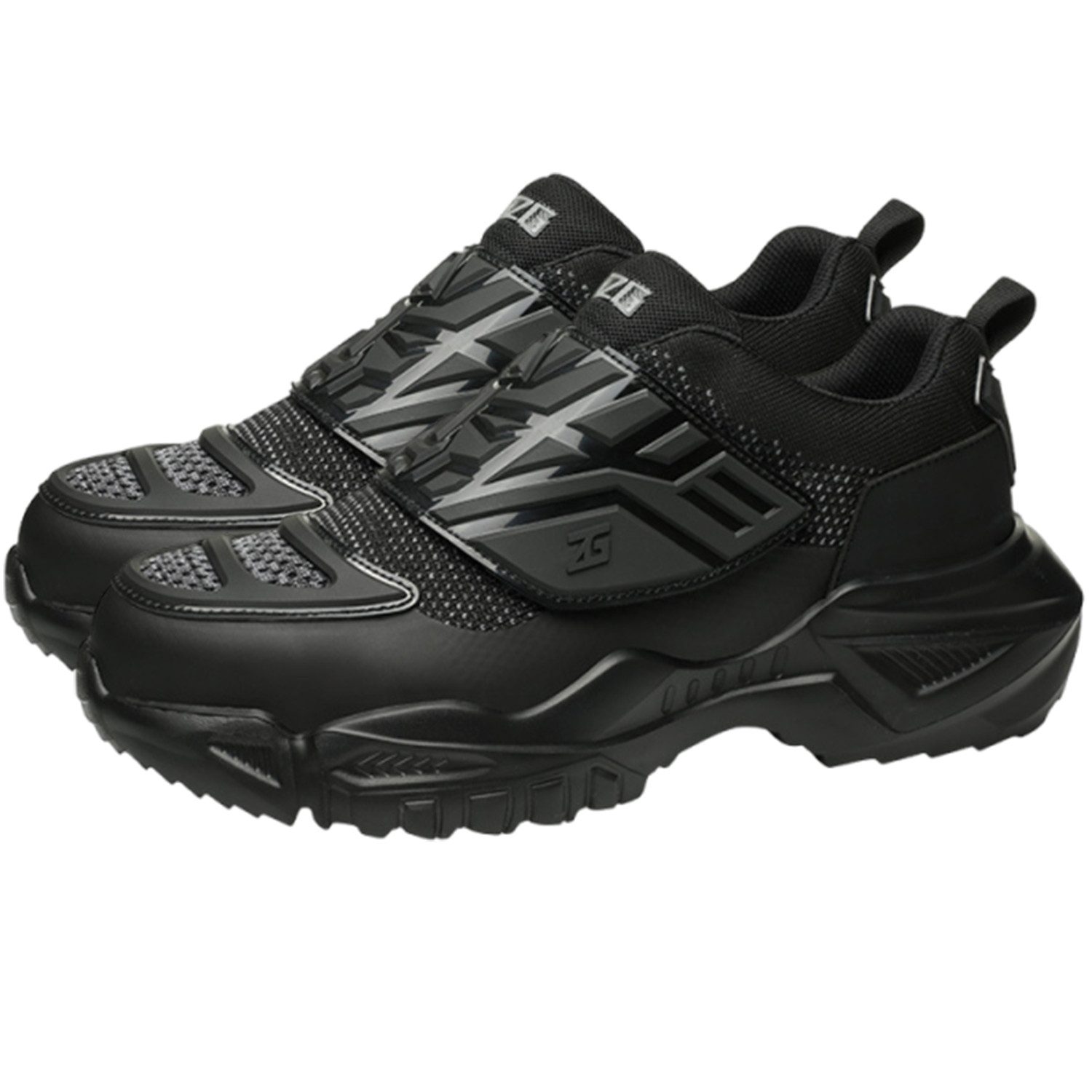 Refttenw Stahlkappenschuhe,Sicherheitsschuhe mit Stahlkappe,6-kV-Isolierschuhe Sicherheitsschuh