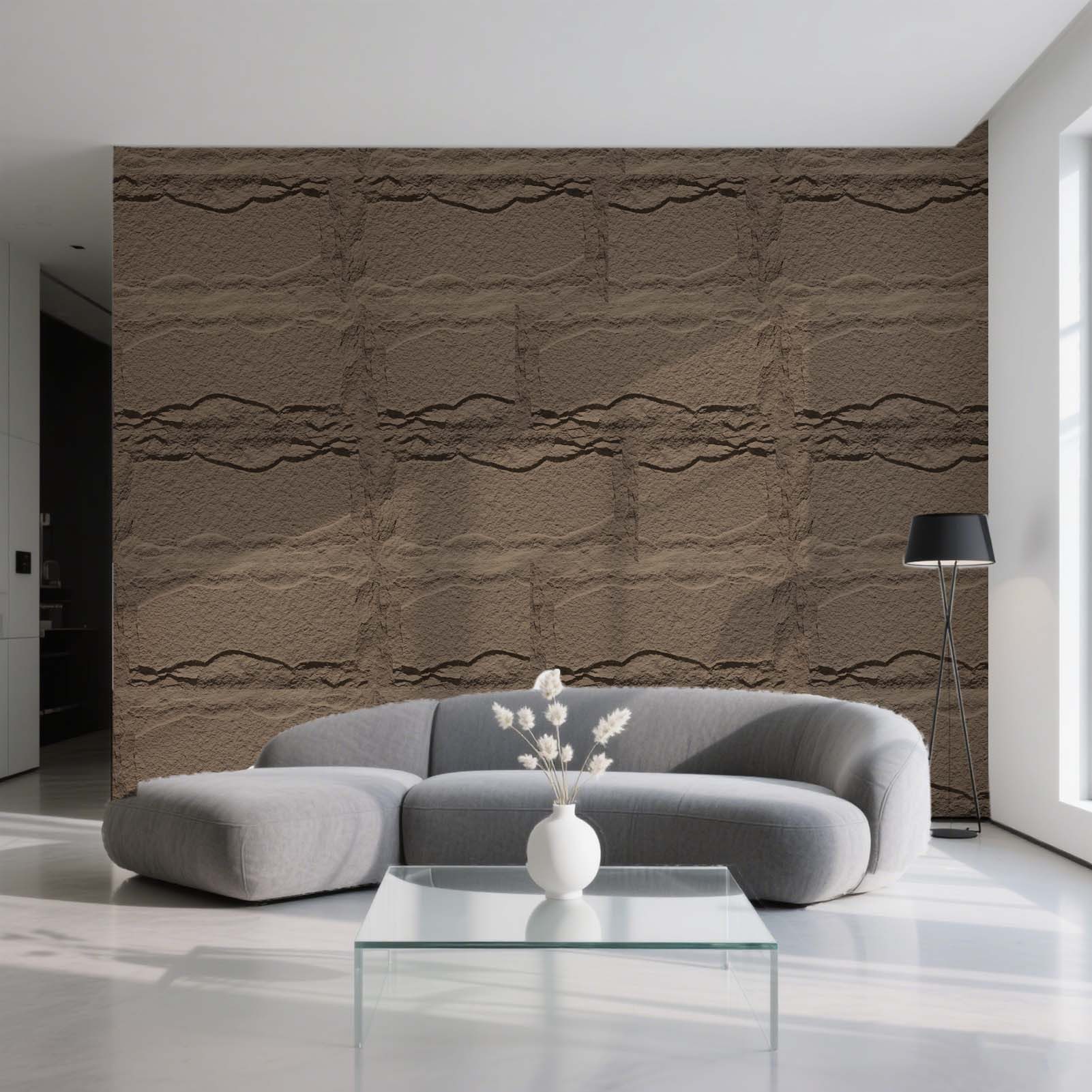 mepiq Dekorpaneele Selbstklebende Wandpaneele in Steinoptik Verdickung PU Wandverkleidung, (6-tlg., (120x60x5 cm) für Küche & Schlafzimmer – 1 Stück)